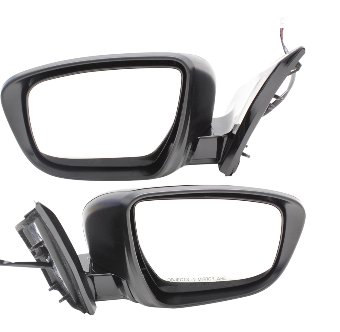 AM MURANO 16-21 MIRROR RH AND LH Power Manual Folding Non Heated Paintable w Signal Light No Memory S SV Models From 03-16 SKU SET NS155ER S Partslink NI1320284 NI1321284 OEM 963015AA4A PFM 963734BA0A 9630