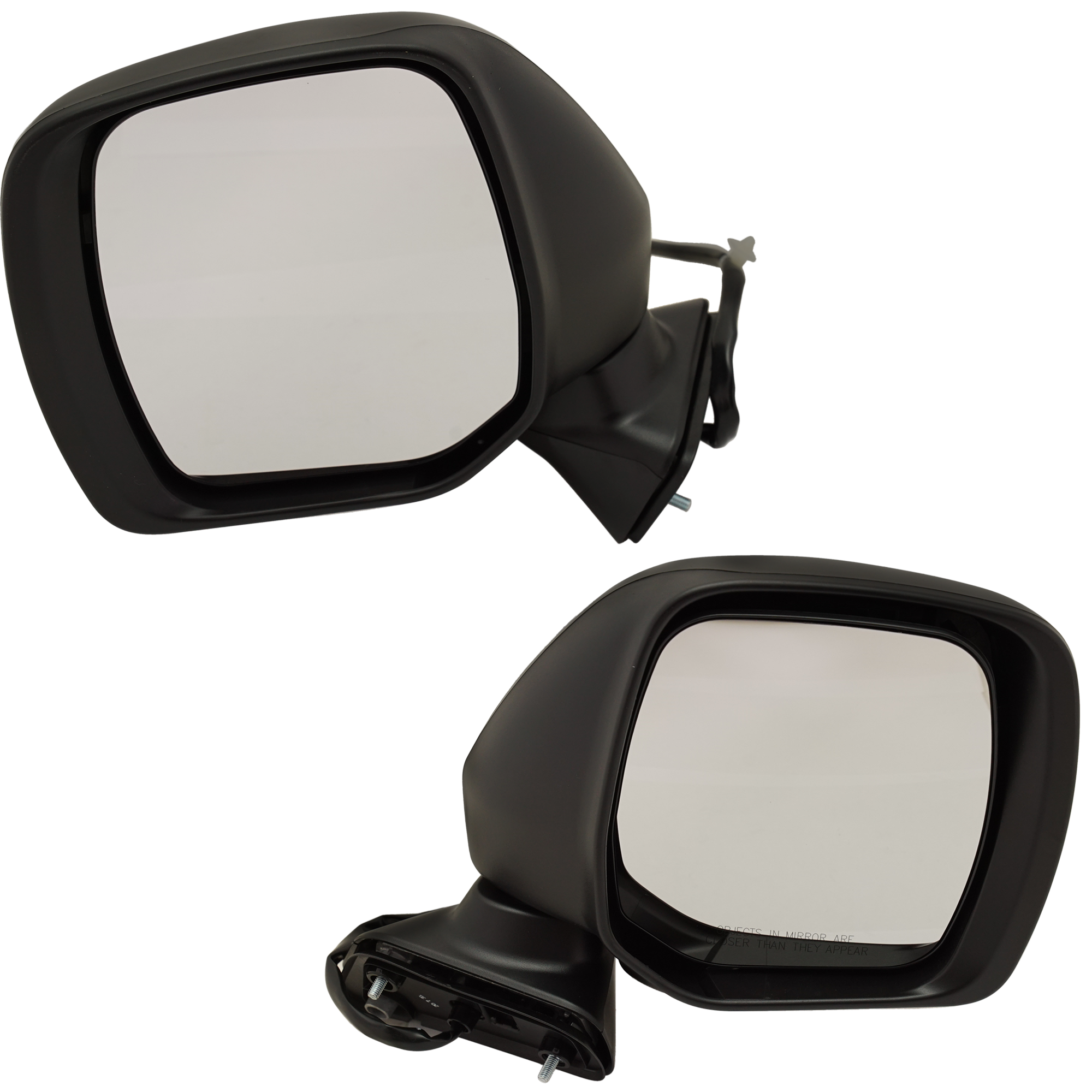 AM QUEST 11-17 MIRROR RH AND LH Power Manual Folding Heated Paintable No Signal Light SKU SET NS172ER 2 Partslink NI1320279 NI1321279 OEM 963011JA3C 963021JA3C