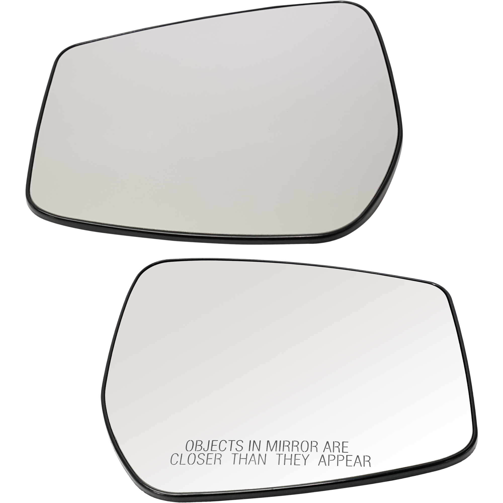 AM VERSA NOTE 15-19 MIRROR GLASS RH AND LH Heated w Backing Plate SKU SET NS172GR Partslink NI1325128 NI1324128 OEM 963659KK0B 963669KK0B