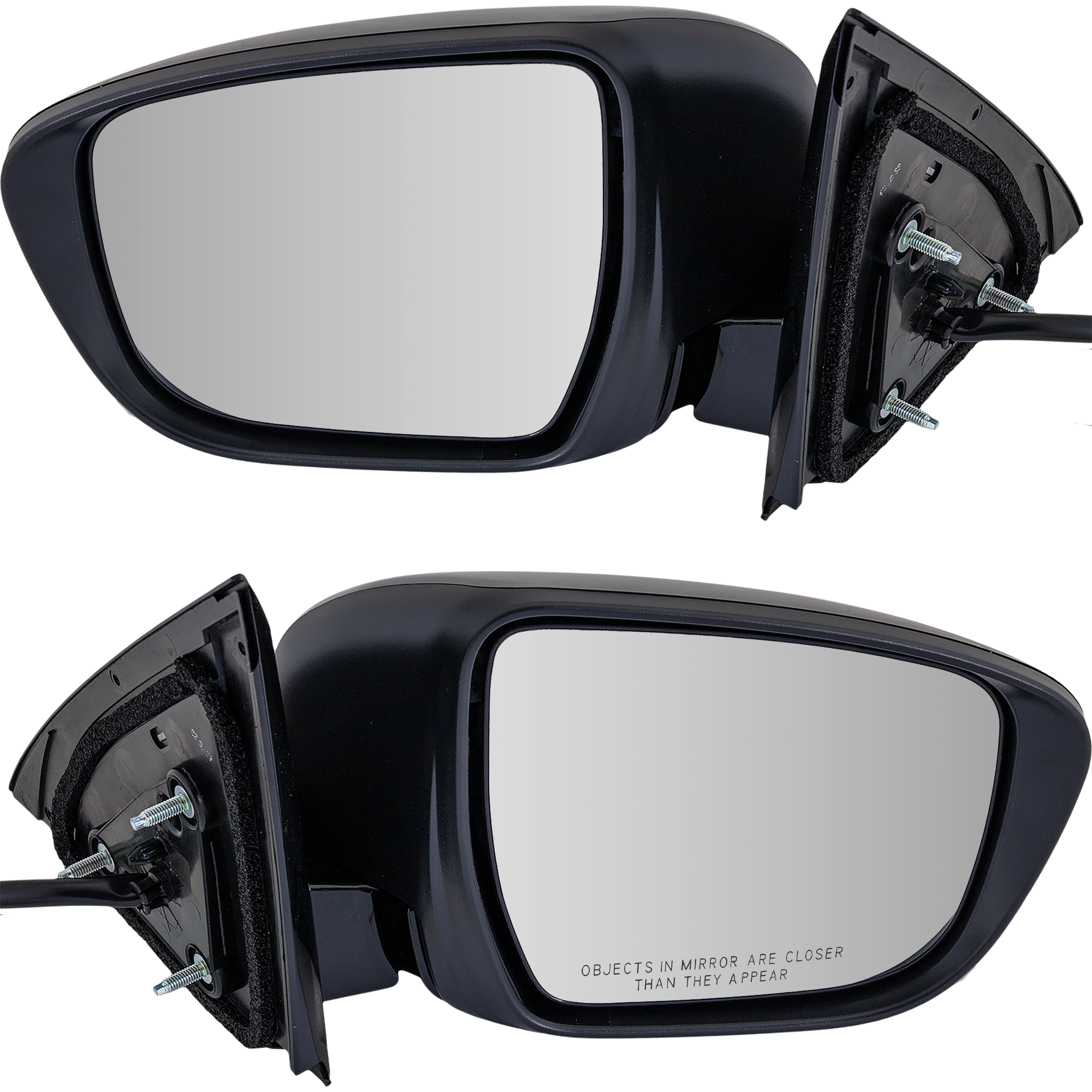 AM PATHFINDER 18-20 MIRROR RH AND LH Power Manual Folding Non Heated Paintable w Signal Light w o Around View Monitor and Memory SKU SET NS179ER S Partslink NI1320318 NI1321318 OEM 963019PJ9A PFM 963029PJ9A PFM