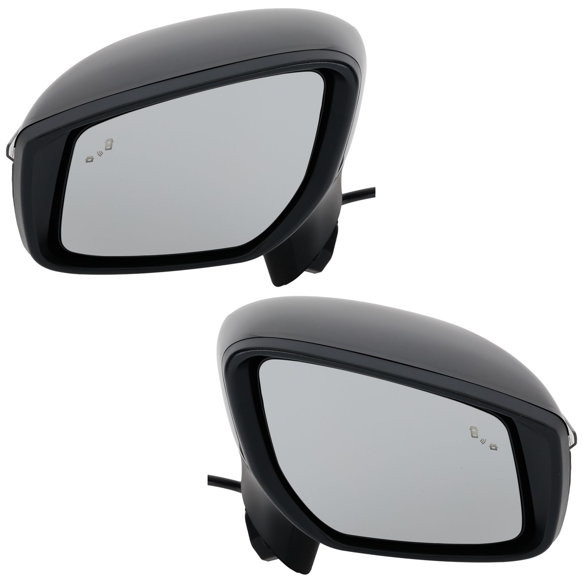 AM VERSA 20-23 MIRROR RH AND LH Power Manual Folding Heated Paintable w BSD and Signal Light No Auto dimming Memory and Puddle Light SKU SET NS199ER S Partslink NI1320323 NI1321323 OEM 963015EE9A PFM 963025EE9A PFM