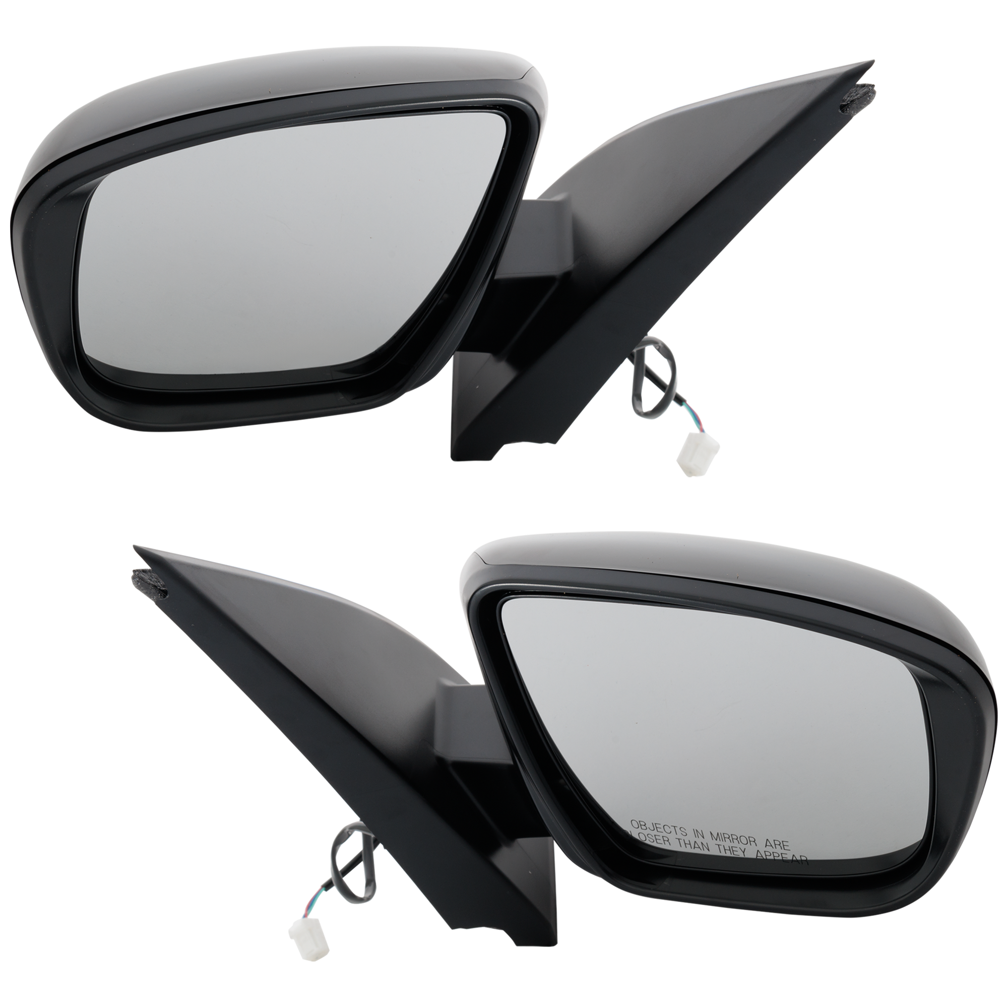 AM FRONTIER 22-24 MIRROR RH AND LH Power Manual Folding Non Heated Paintable No Auto dimming BSD Camera Hole Memory Puddle Light and Signal Light SV PRO X PRO 4X Models Crew Extended Cab SKU SET NS200ER Partslink NI1320337 NI1321337 OEM 963019BU6A 963029BU6A