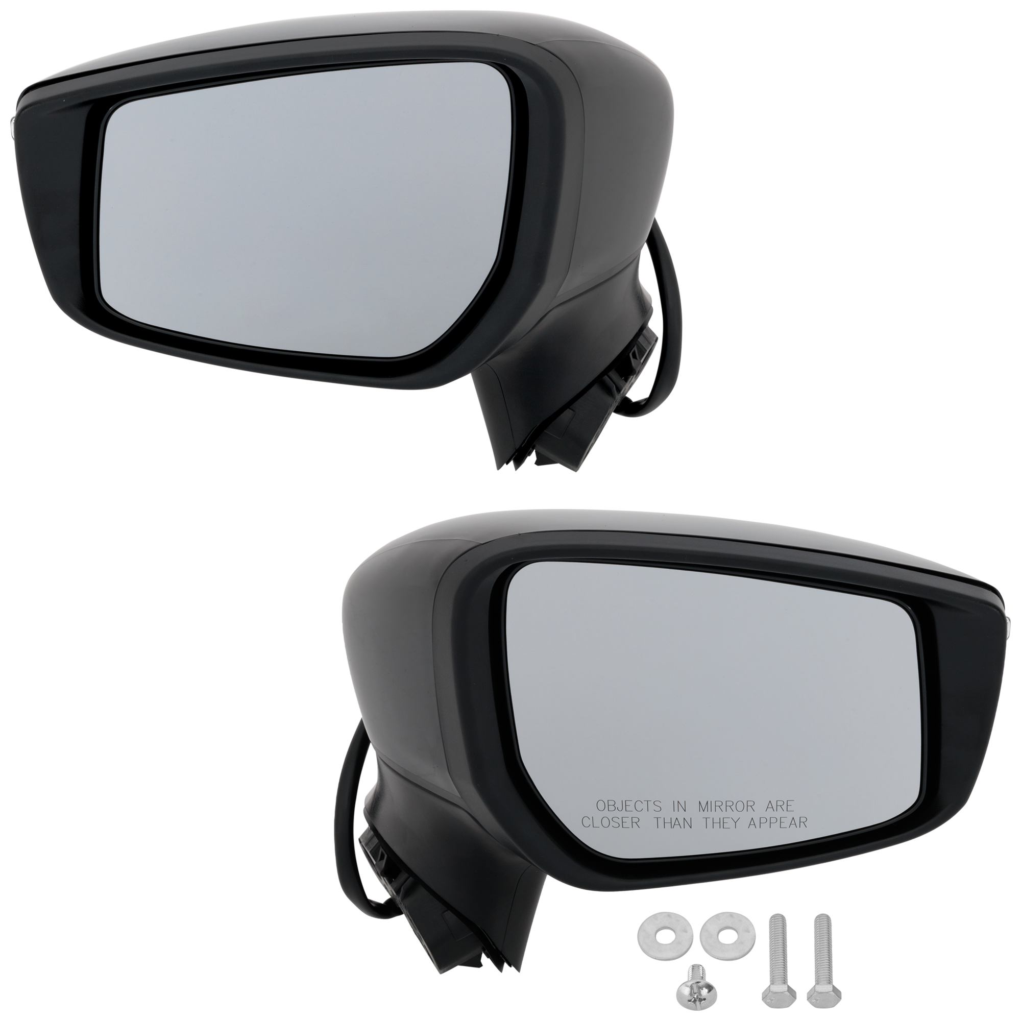 AM VERSA 18-22 MIRROR RH AND LH Power Manual Folding Heated Paintable w Signal Light No Memory Puddle Light Auto Dimming BSD Side Sensor SKU SET NS206ER S Partslink NI1320322 NI1321322 OEM 963015EE6A PFM 963025EE6A PFM