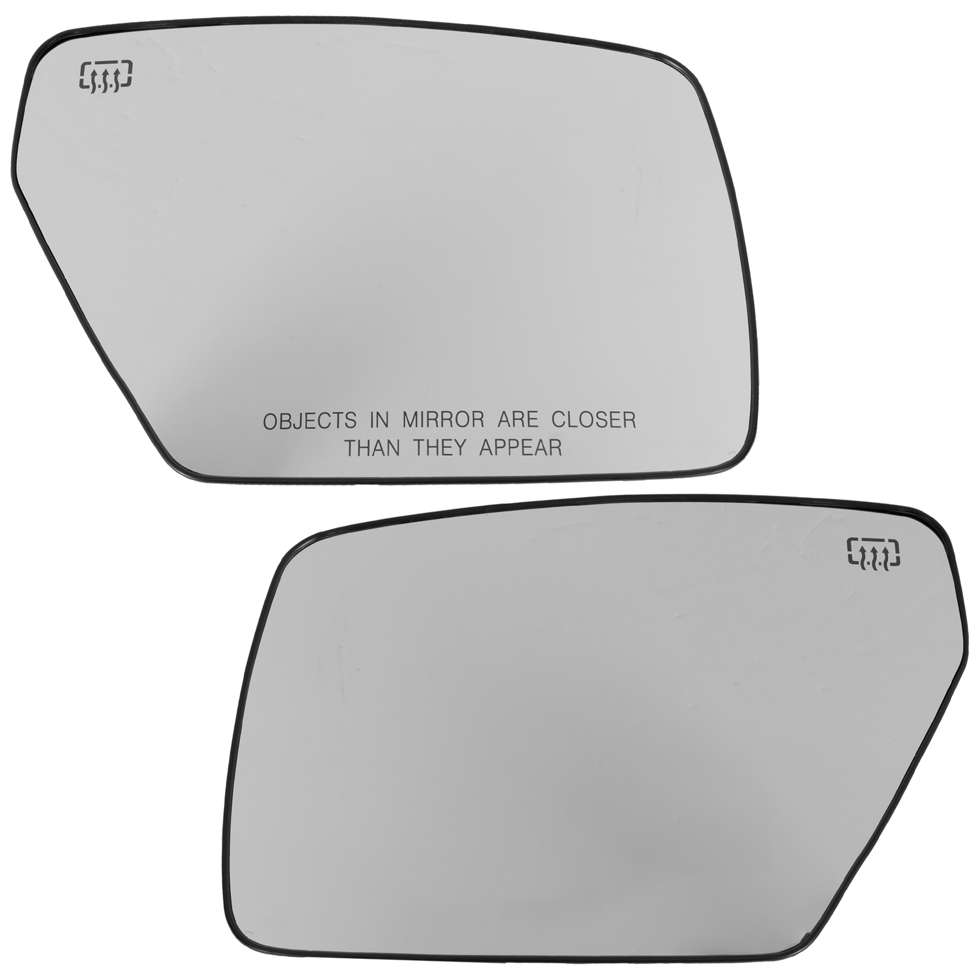 AM QUEST 04-09 MIRROR GLASS RH AND LH Heated No Auto dimming Blind Spot Detection SE SL Models SKU SET NS211GR Partslink NI1325133 NI1324133 OEM 963015Z410-963025Z410