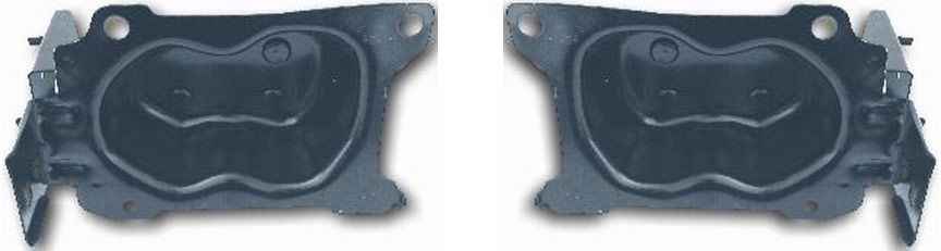 AM MAXIMA 00-03 FRONT BUMPER BRACKET RH AND LH Stay Mounting Bracket SKU SET NS2122 Partslink NI1067116 NI1066116 OEM 622102Y900-622112Y900
