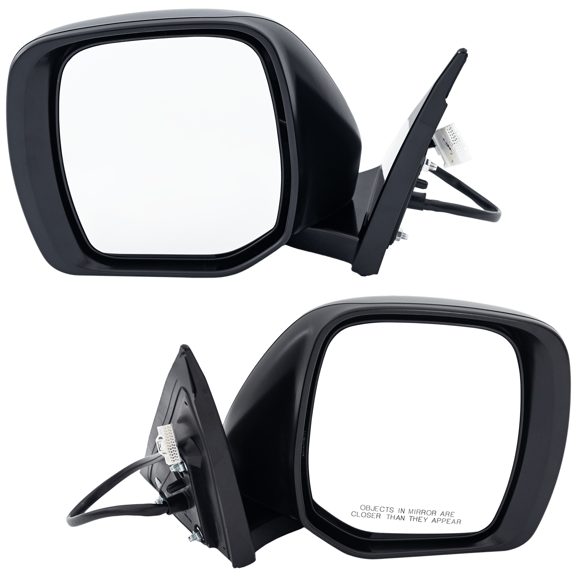 AM ARMADA 17-20 MIRROR RH AND LH Power Power Folding Non Heated Paintable w Signal Light No Auto dimming w BSD in Glass Memory and Puddle Light SV Model SKU SET NS222ER Partslink NI1320292 NI1321292 OEM 963015ZW0B PFM 963025ZW0B PFM
