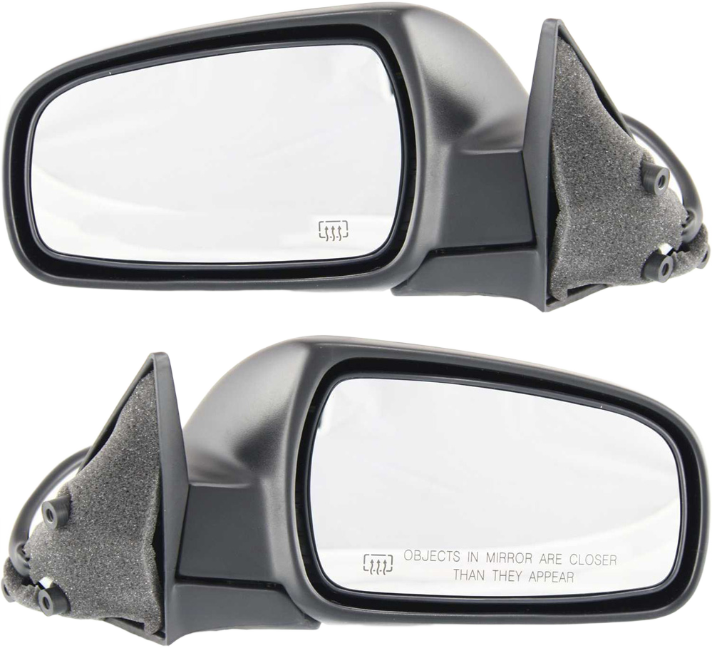 AM MAXIMA 96-99 MIRROR RH AND LH Power Manual Folding Heated Paintable SKU SET NS26ER Partslink NI1320126 NI1321126 OEM K630155U01 K630255U01