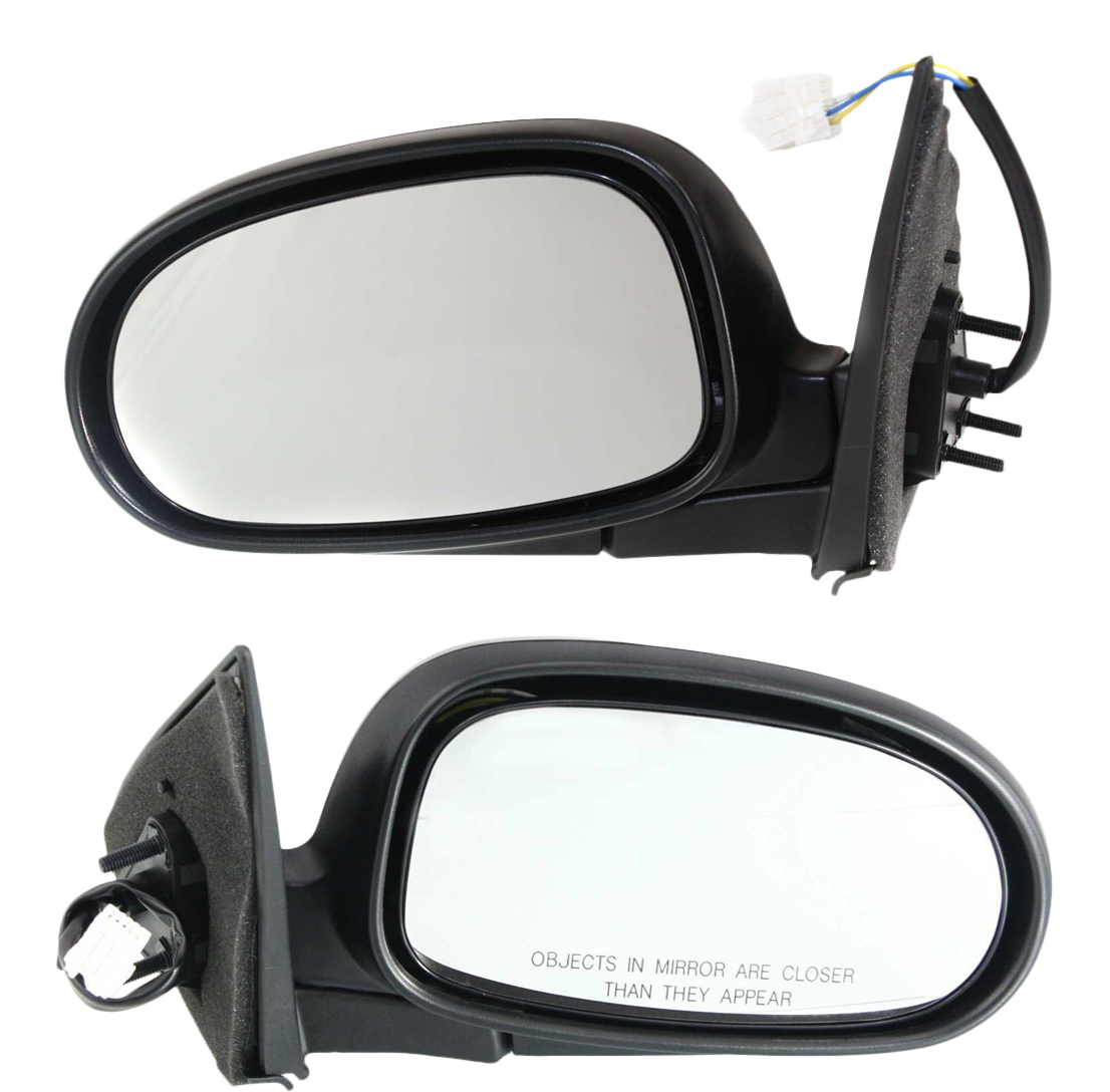 AM MAXIMA 00-03 MIRROR RH AND LH Power Manual Folding Non Heated Paintable SKU SET NS33ER Partslink NI1320121 NI1321121 OEM 963013Y001-963023Y001