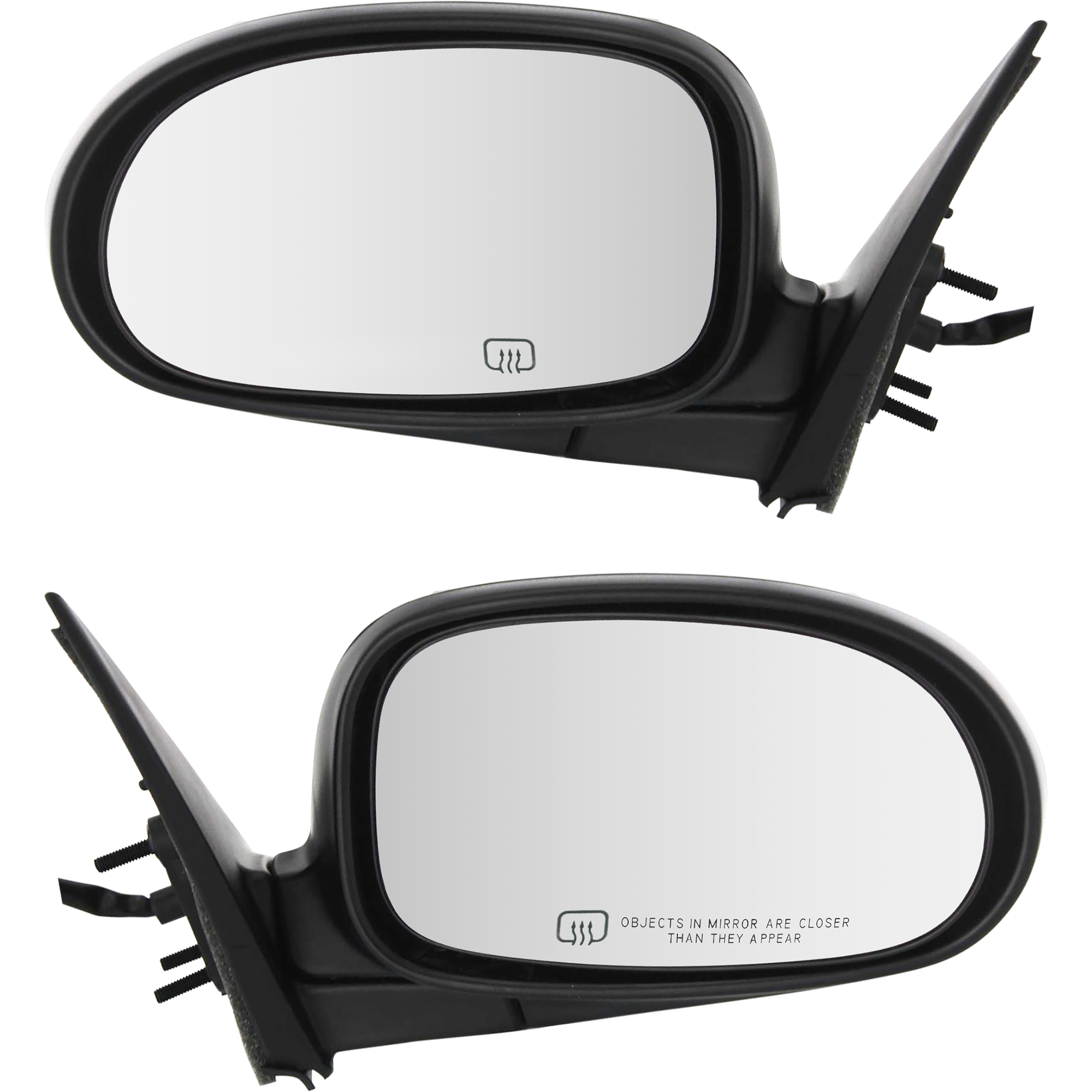 AM MAXIMA 00-03 MIRROR RH AND LH Power Manual Folding Heated Paintable SKU SET NS34ER Partslink NI1320135 NI1321135 OEM 963013Y101-963023Y101