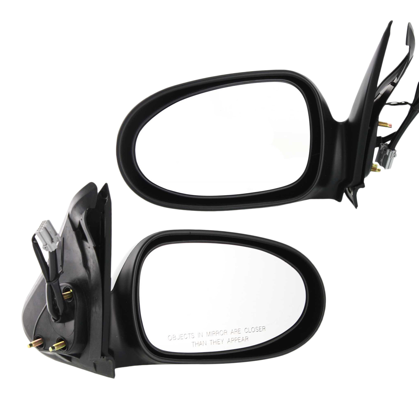 AM SENTRA 00-03 MIRROR RH AND LH Power Non Folding Non Heated Paintable SKU SET NS35ER Partslink NI1320133 NI1321133 OEM 963015M000-963025M205