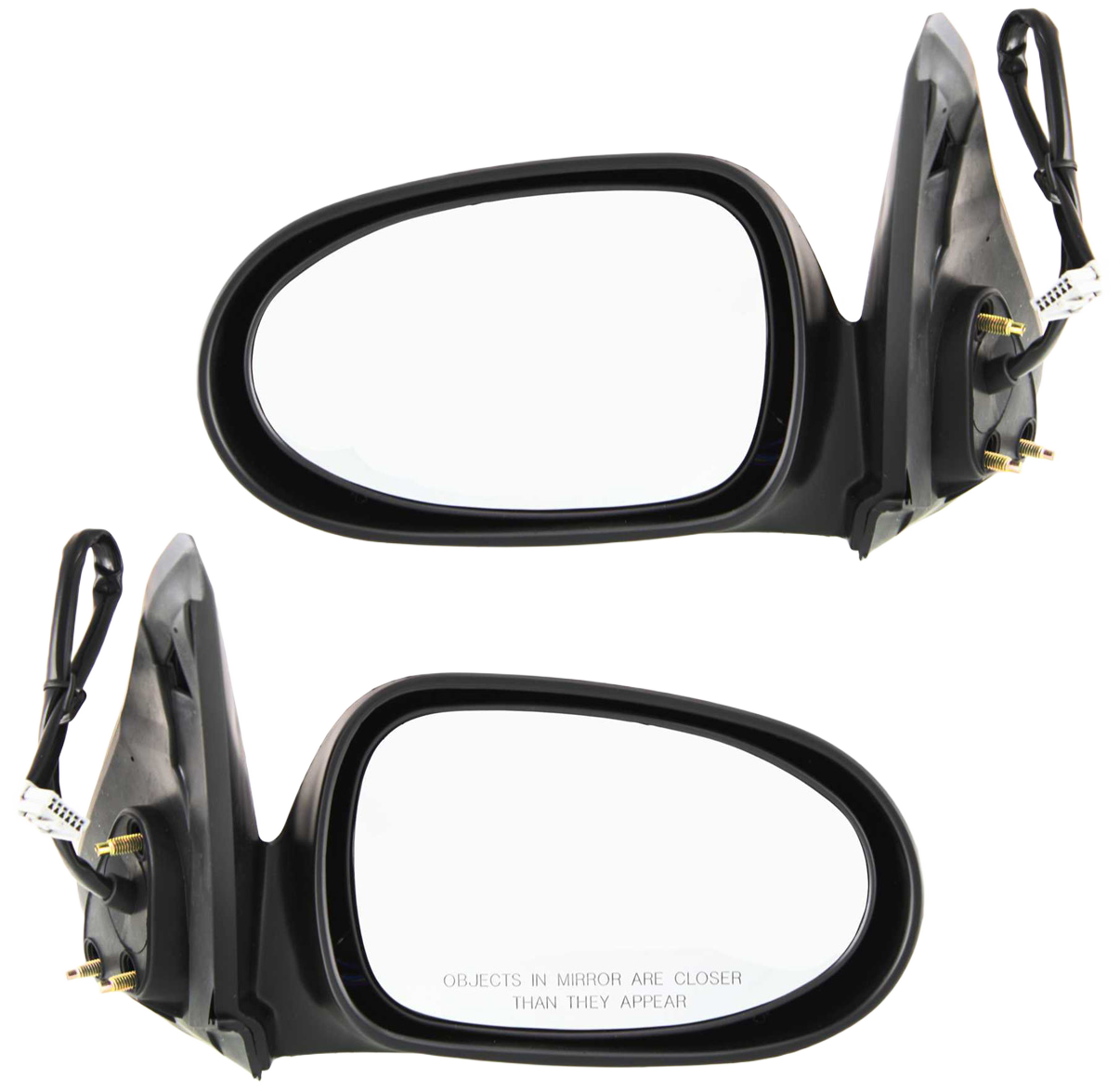 AM SENTRA 00-03 MIRROR RH AND LH Power Non Folding Heated Paintable SKU SET NS36ER Partslink NI1320127 NI1321127 OEM 963015M010-963025M010