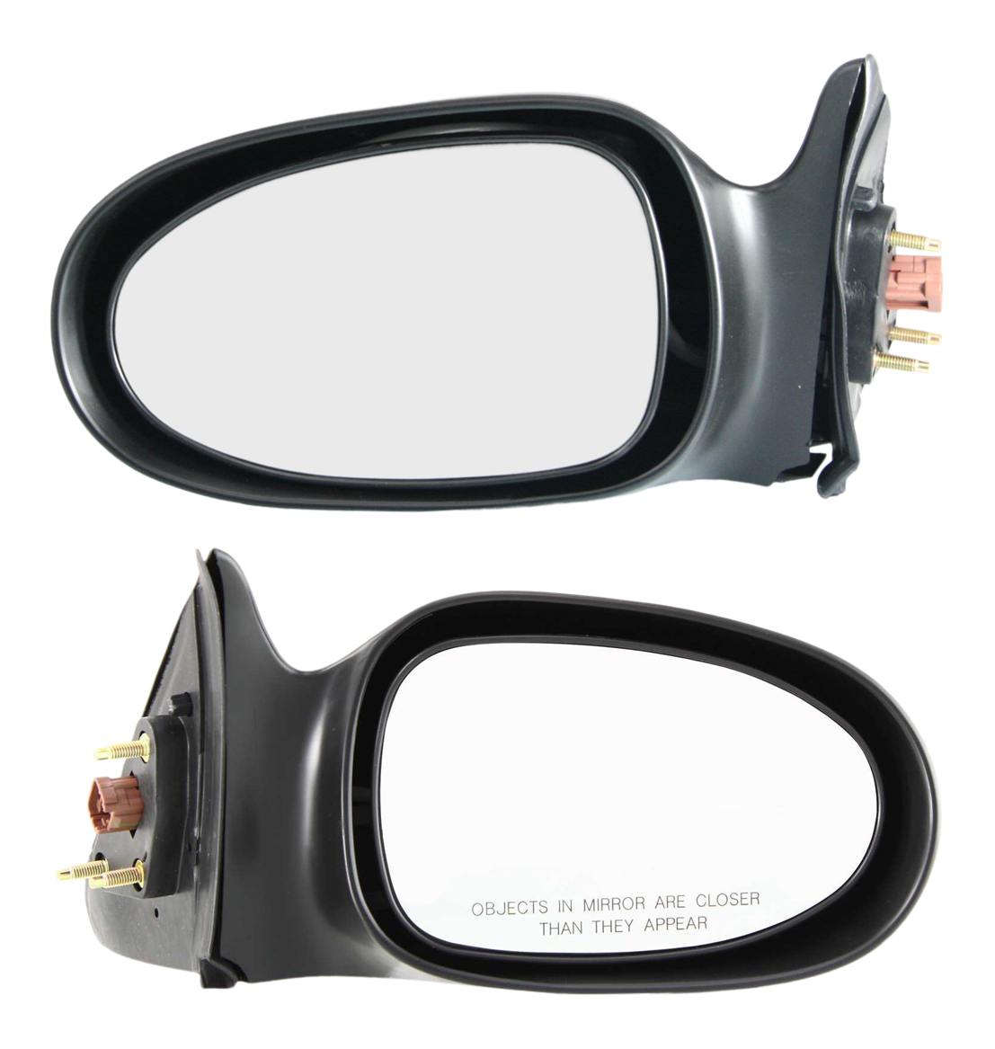 AM ALTIMA 00-01 MIRROR RH AND LH Power Non Folding Non Heated Paintable No Auto dimming BSD Memory and Signal Light SKU SET NS37ER Partslink NI1320125 NI1321125 OEM 963010Z811-963020Z811