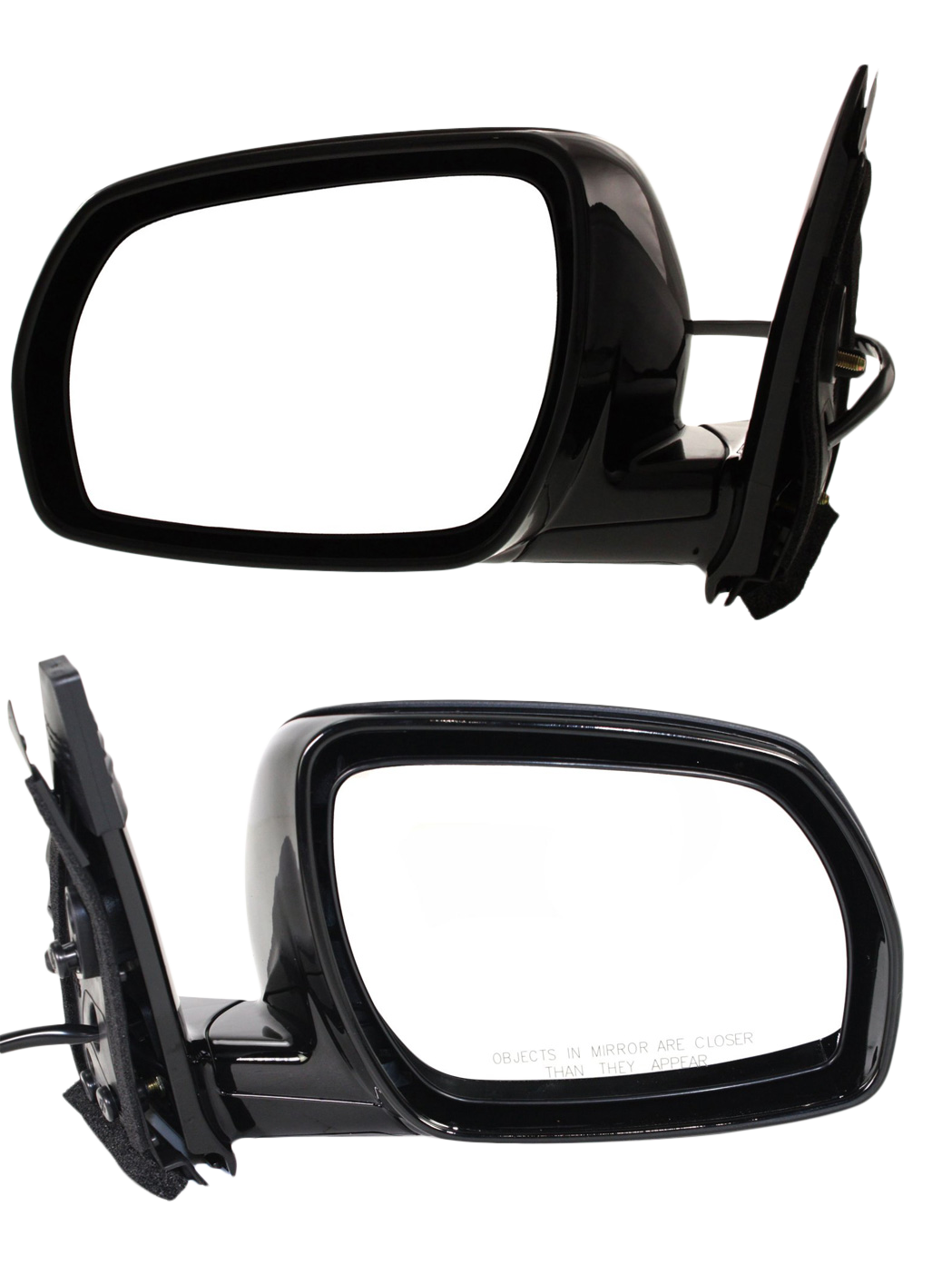 AM MURANO 05-07 MIRROR RH AND LH Power Manual Folding Heated Paintable No Memory and Smart Entry System SKU SET NS62ER Partslink NI1320183 NI1321183 OEM 96301CB810-96302CB810