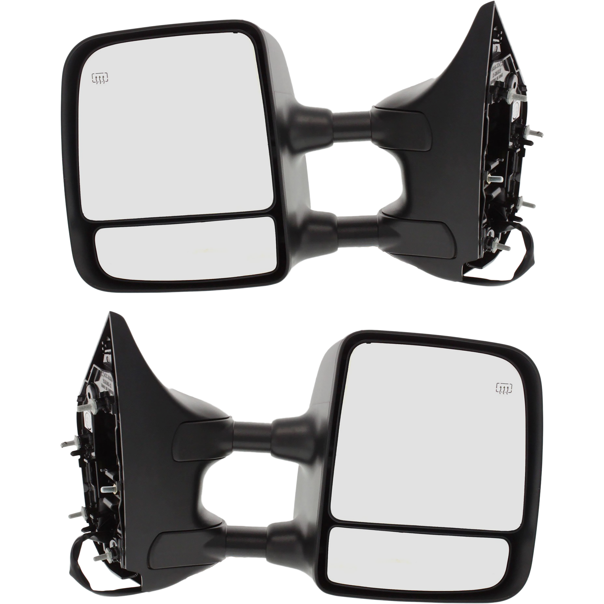 AM TITAN 06-15 TOWING MIRROR RH AND LH Power Manual Folding Heated Textured SE SV Models SKU SET NS77ER Partslink NI1320203 NI1321203 OEM 96301ZR00E 96302ZR00E