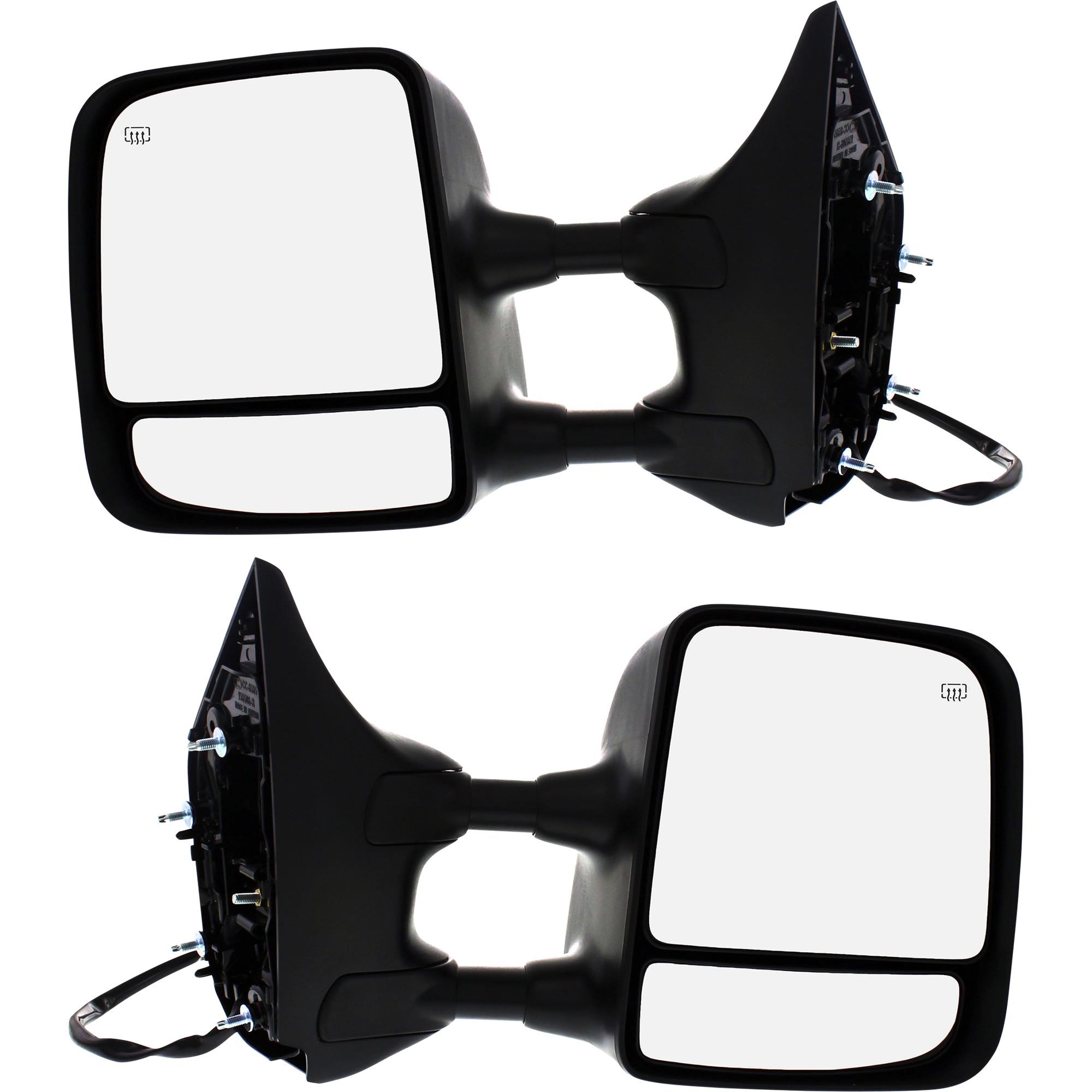 AM TITAN 08-15 TOWING MIRROR RH AND LH Power Manual Folding Heated Textured w Memory PRO 4X Model SKU SET NS78ER Partslink NI1320205 NI1321205 OEM 96301ZR20E 96302ZR20E