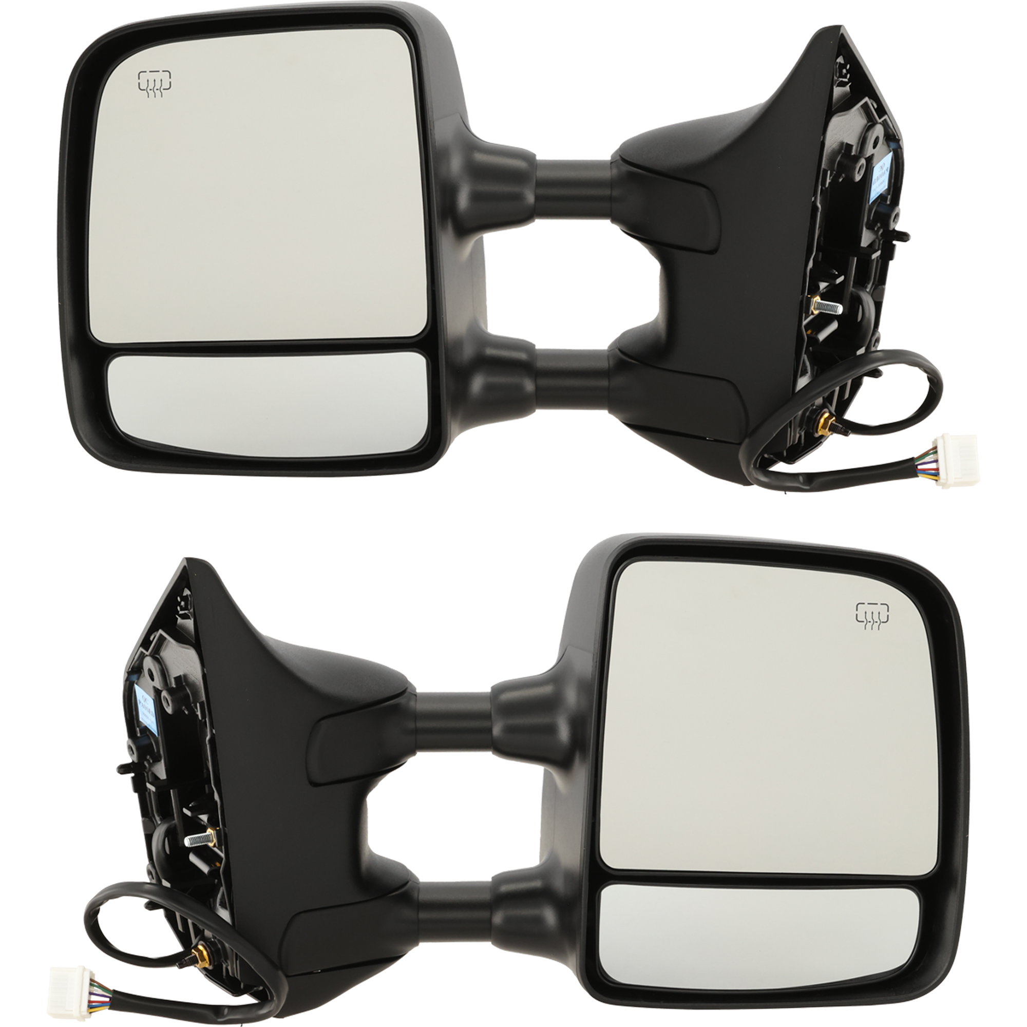 AM TITAN 04-15 TOWING MIRROR RH AND LH Power Manual Folding Heated Chrome LE SL Models SKU SET NS79CR Partslink NI1320204 NI1321204 OEM 96301ZR30E 96302ZR30E