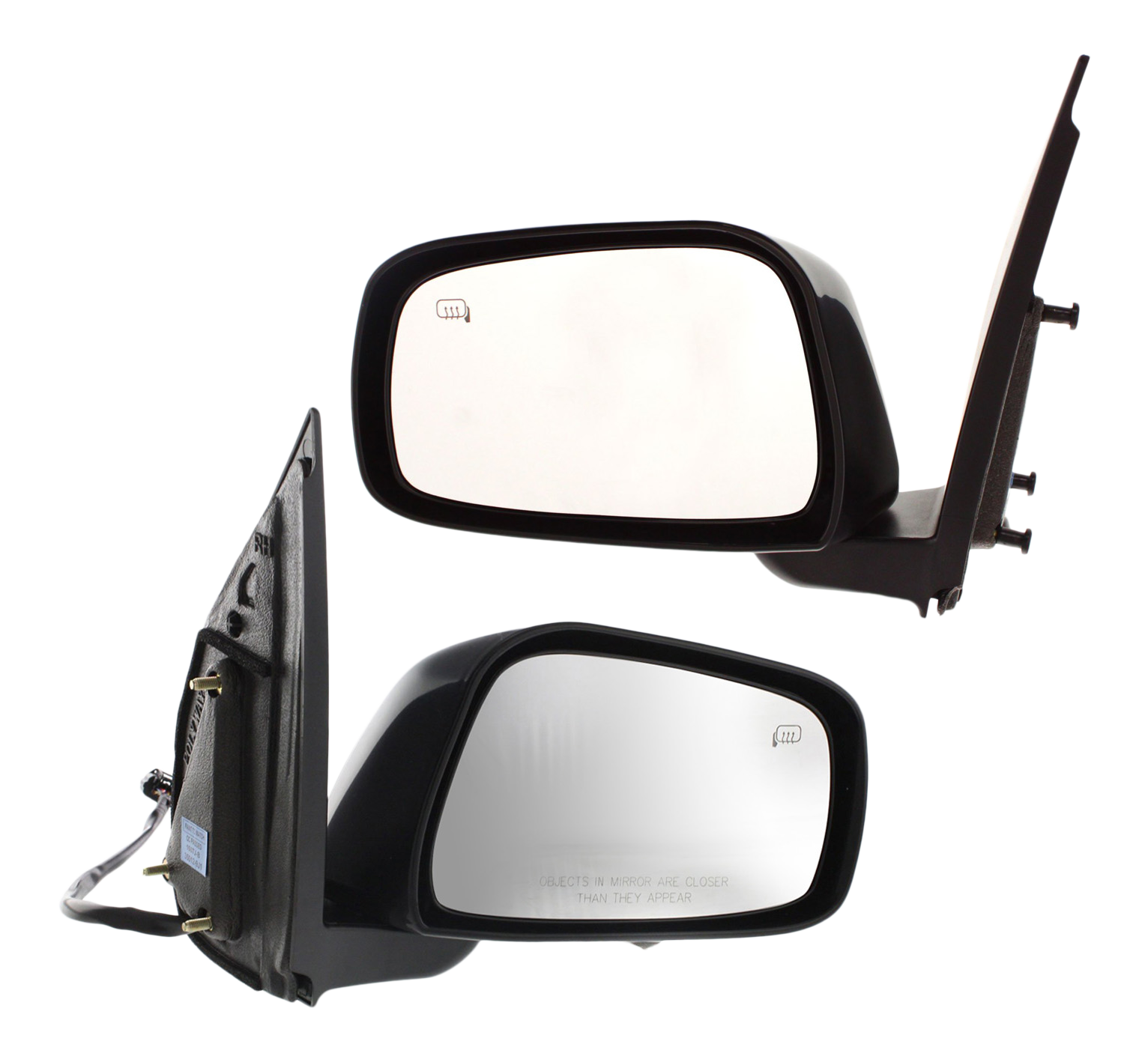 AM PATHFINDER 05-12 MIRROR RH AND LH Power Manual Folding Heated Paintable w Memory LE Model SKU SET NS81ER Partslink NI1320201 NI1321201 OEM 96301EA29E 96302EA29E