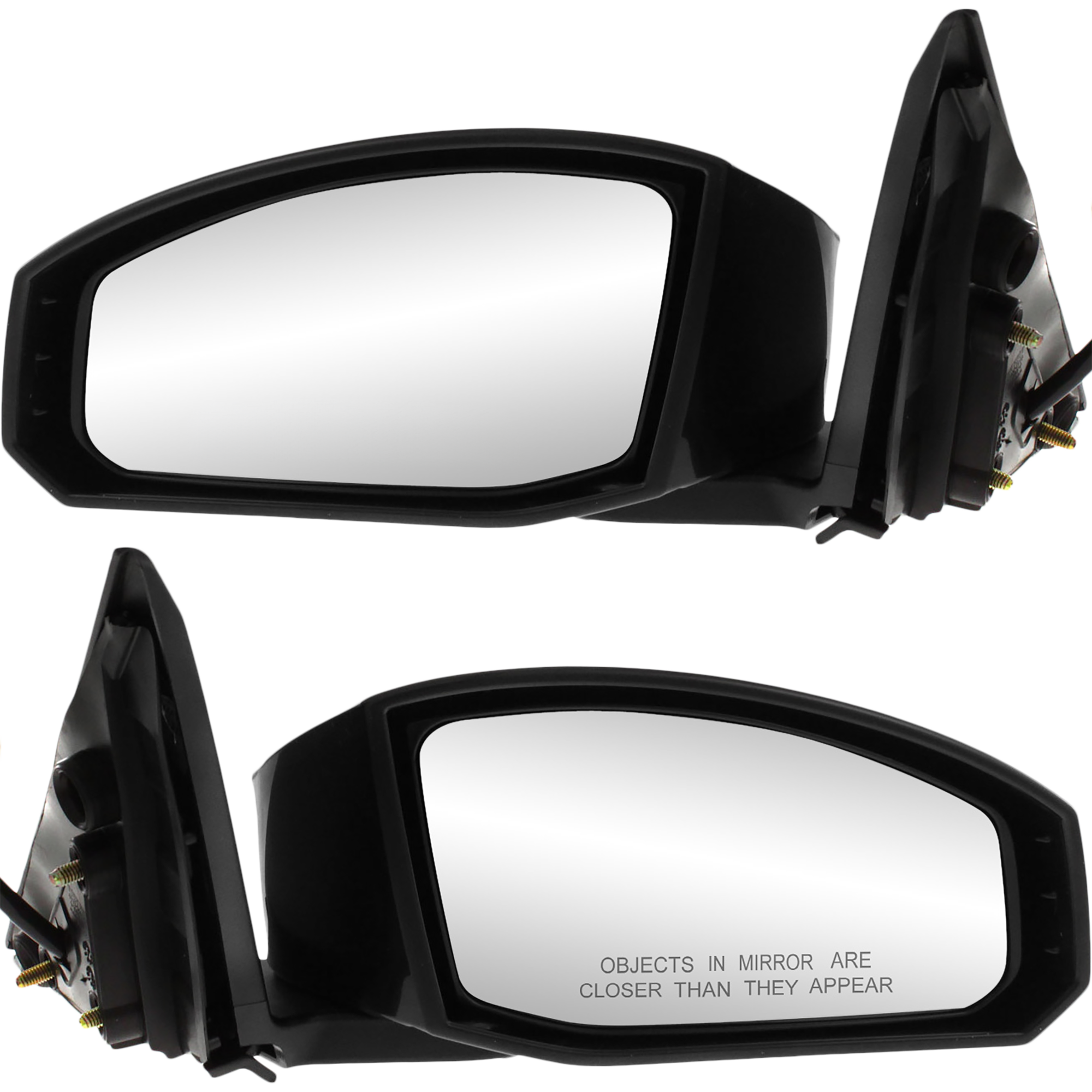 AM 350Z 03-04 MIRROR RH AND LH Power Manual Folding Heated Paintable No Auto dimming BSD Memory and Signal Light SKU SET NS82ER Partslink NI1320208 NI1321208 OEM K6301CD000 K6302CD000