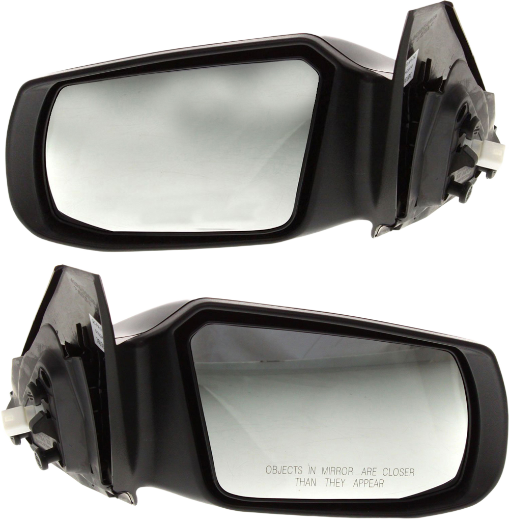 AM ALTIMA 08-13 MIRROR RH AND LH Power Manual Folding Non Heated Paintable No Auto dimming BSD Memory and Signal Light SKU SET NS87ER Partslink NI1320186 NI1321186 OEM 96301JB10E 96302JB10E