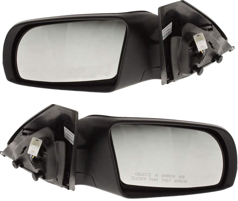 AM ALTIMA 08-13 MIRROR RH AND LH Power Manual Folding Non Heated Paintable w In housing Signal Light No Auto dimming BSD and Memory SKU SET NS90ER S Partslink NI1320211 NI1321211 OEM 96301ZN66E 96302ZN66E