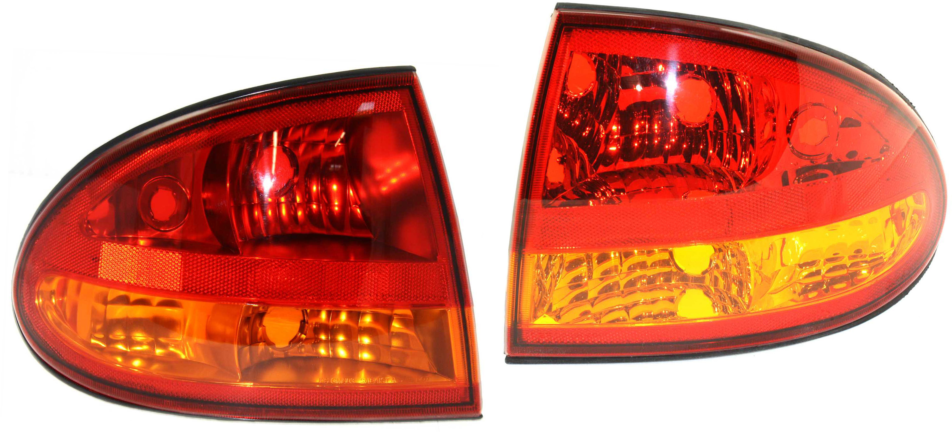 AM ALERO 99-04 TAIL LAMP RH AND LH Lens and Housing SKU SET O730101 Partslink GM2801148 GM2800148 OEM 22640818-22640819