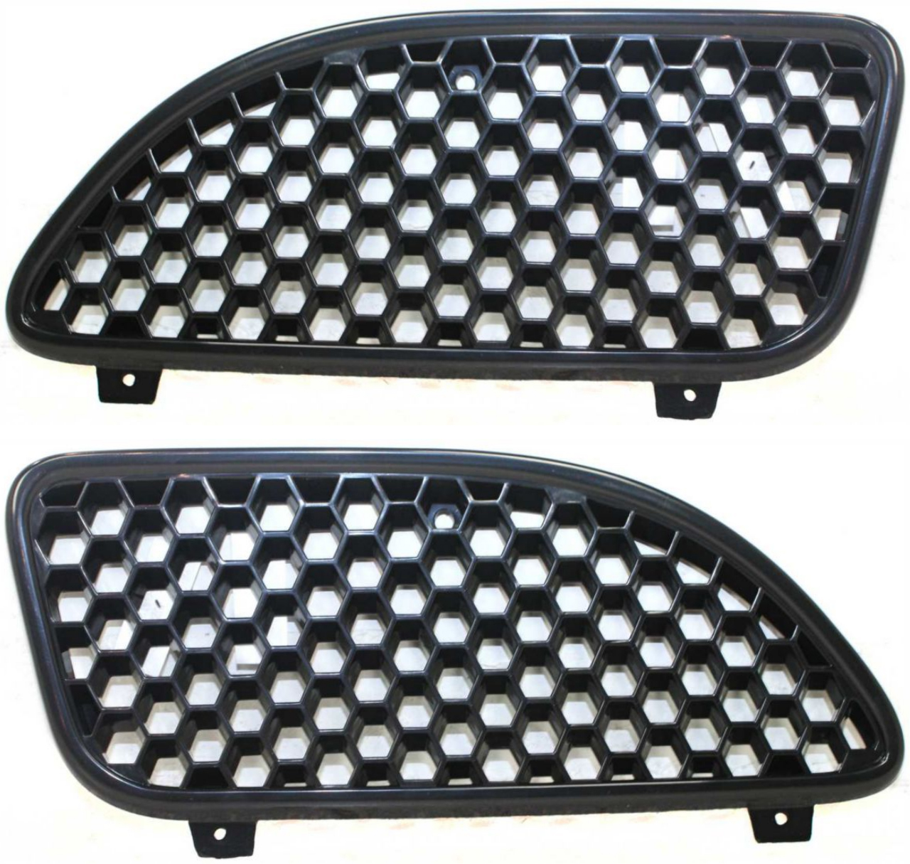 AM GRAND AM 02-05 GRILLE RH AND LH Black w o emblem provision SKU SET P070305 Partslink GM1200480 GM1200479 OEM 22690980-22690981