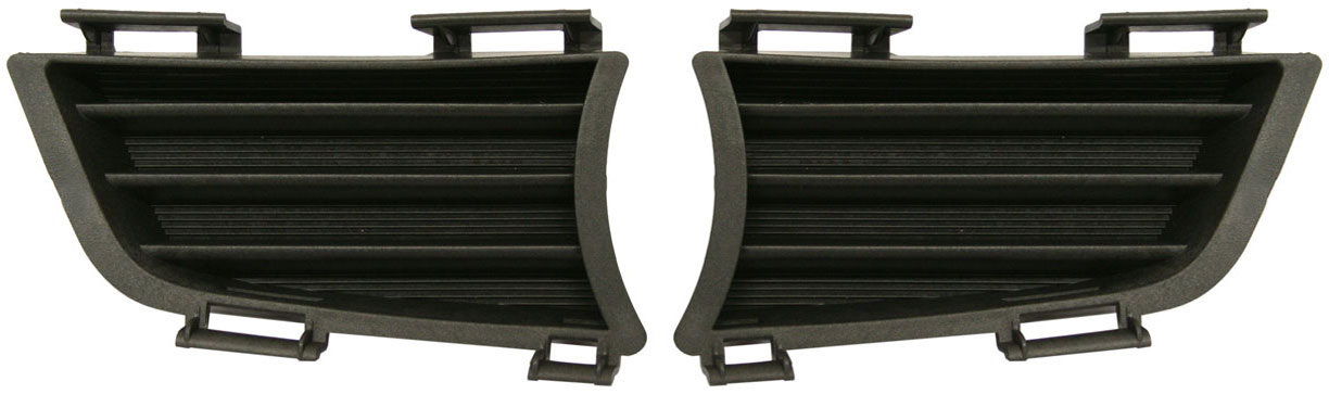 AM VIBE 05-08 FRONT BUMPER GRILLE RH AND LH Outer Lower Black SKU SET P070327 Partslink GM1036111 GM1036112 OEM 88974246-88974247