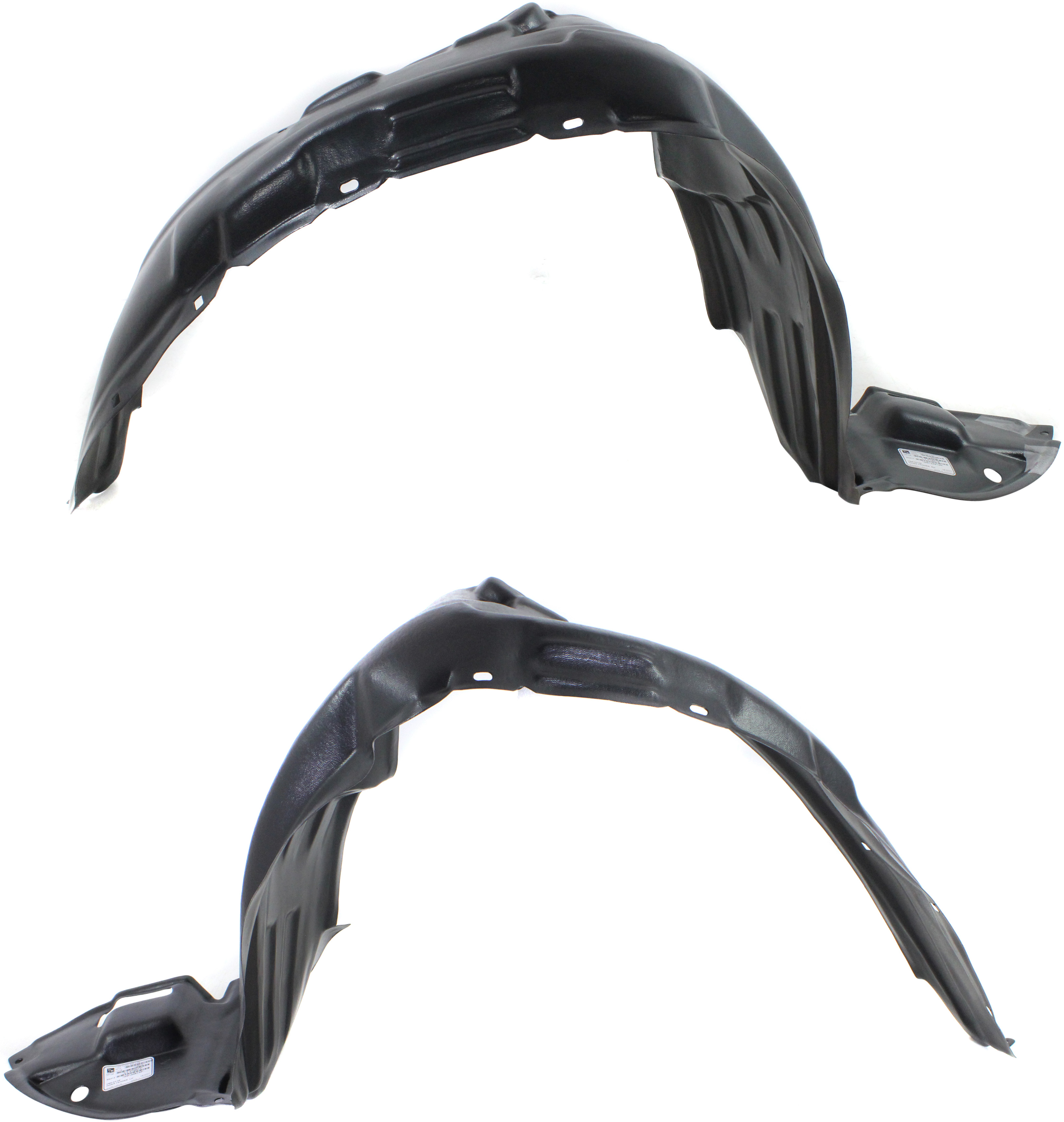 AM VIBE 03-08 FRONT FENDER LINER RH AND LH SKU SET P222115 Partslink GM1249130 GM1248130 OEM 88969696-88969697
