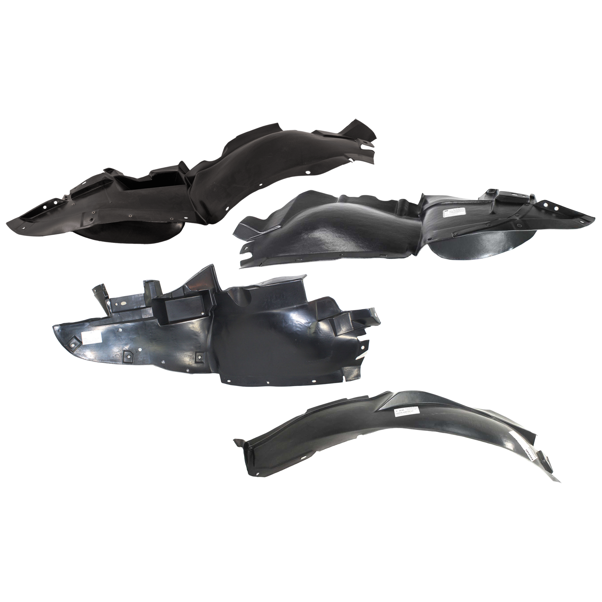 AM GRAND AM 99-05 FRONT FENDER LINER RH AND LH Front and Rear Section SKU SET P222131-4A