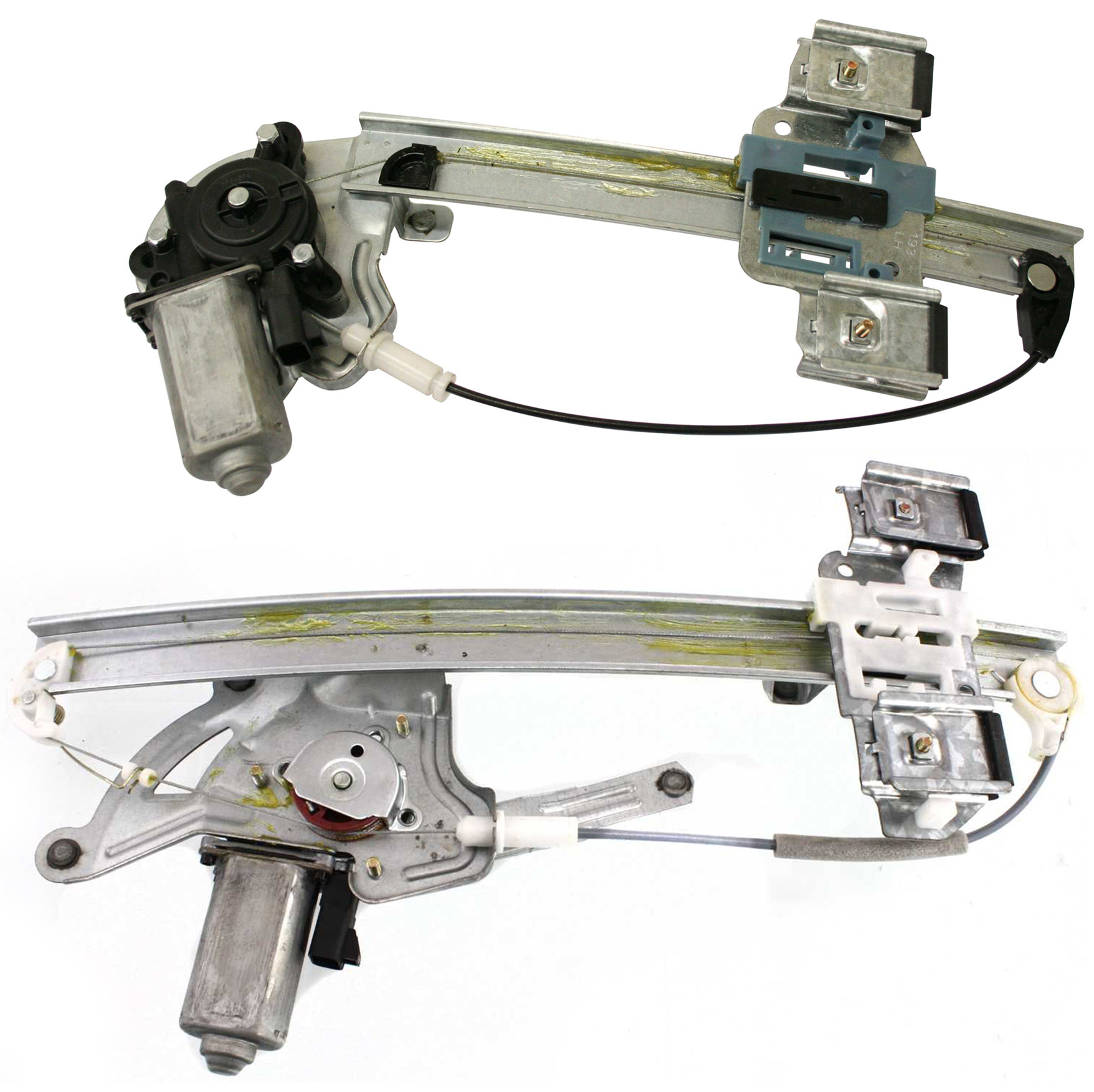 AM BONNEVILLE 00-05 FRONT AND REAR WINDOW REGULATOR RH Power w Motor SKU SET P462911-2R Partslink GM1351146 GM1551115 OEM 15231238-15231242