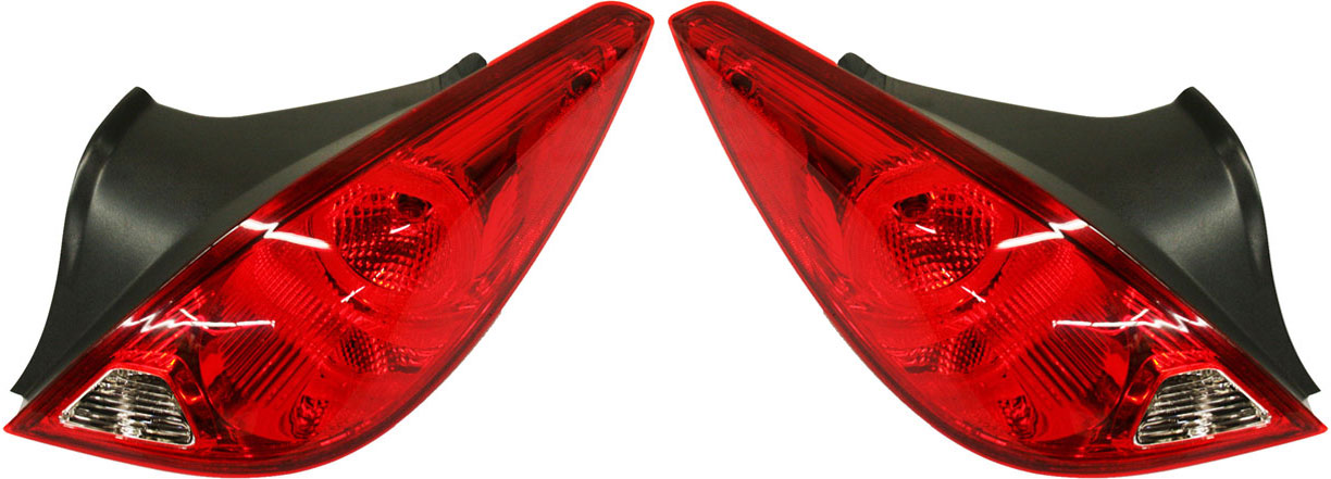 AM G6-09-09 TAIL LAMP RH AND LH Assembly Coupe SKU SET P730113 Partslink GM2800200 GM2801200 OEM 15942812-15942813