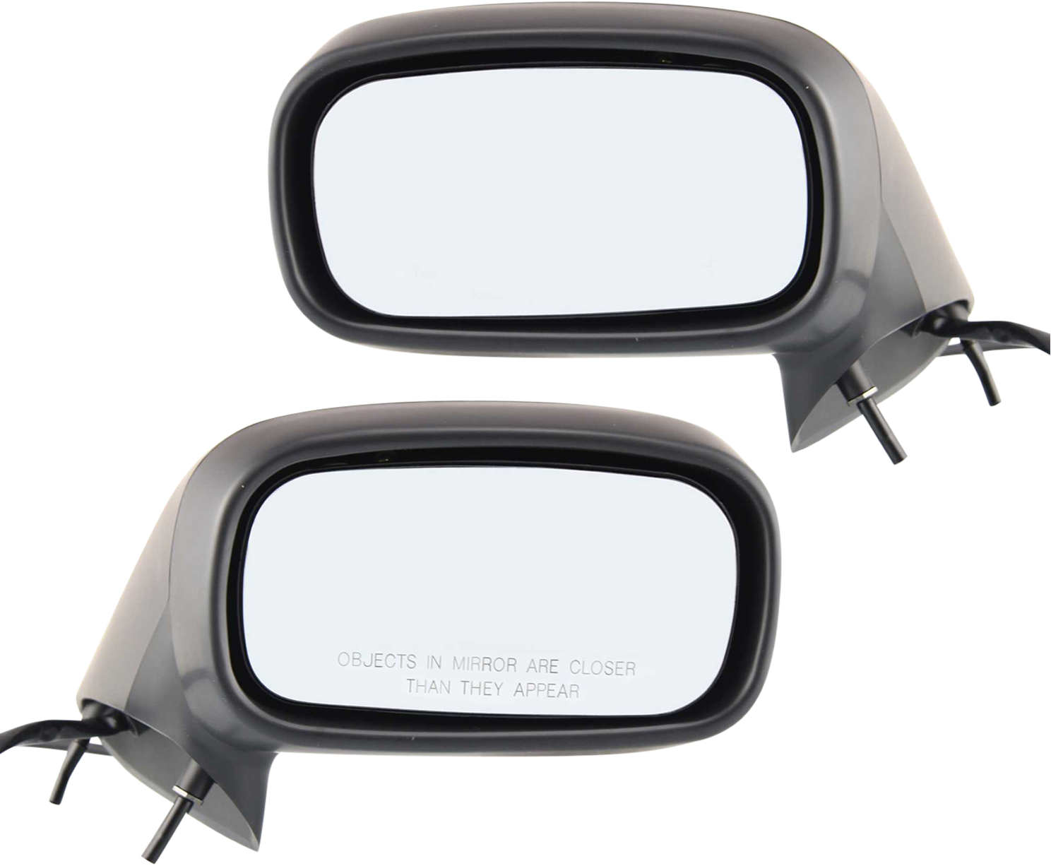 AM BONNEVILLE 92-99 MIRROR RH AND LH Power Non Folding Non Heated Paintable No Auto dimming BSD Memory and Signal Light SKU SET PT11ER Partslink GM1320217 GM1321217 OEM 25615194-25615195
