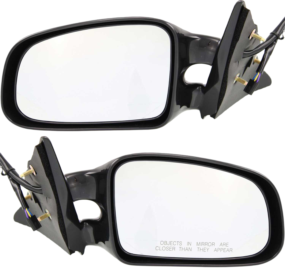 AM GRAND AM 99-02 MIRROR RH AND LH Power Non Folding Non Heated Paintable GT Model SKU SET PT12ER Partslink GM1320238 GM1321238 OEM 22613584-22613585