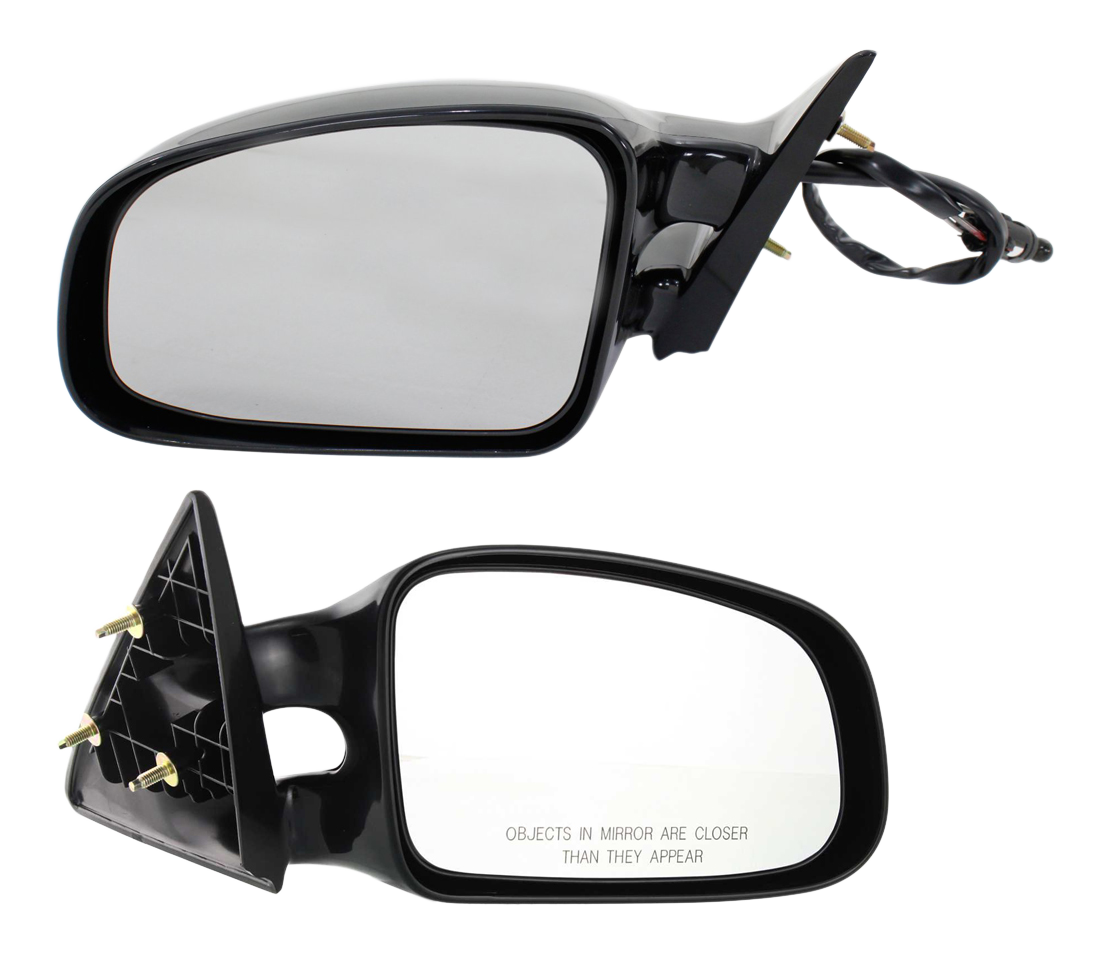 AM GRAND AM 99-01 MIRROR RH AND LH Manual Adjust Non Folding Non Heated Paintable SE Model SKU SET PT12R Partslink GM1320240 GM1321240 OEM 22613598-22613599