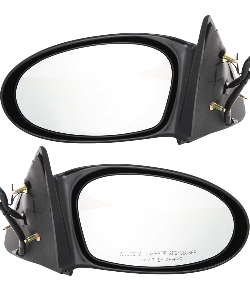 AM GRAND AM 02-05 MIRROR RH AND LH Power Non Folding Non Heated Paintable SKU SET PT14ER Partslink GM1320257 GM1321257 OEM 22724871-22724872