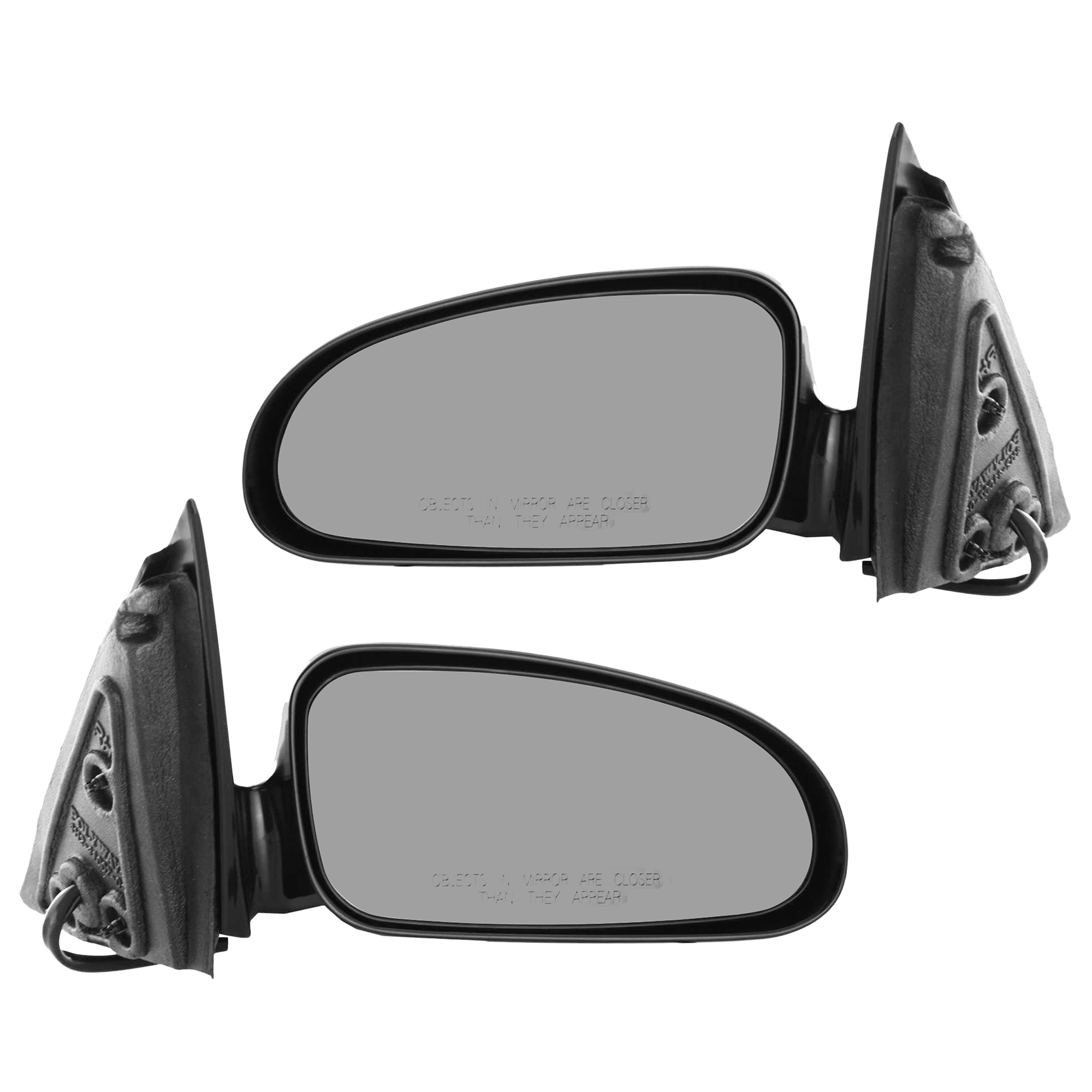 AM BONNEVILLE 00-05 MIRROR RH AND LH Power Non Folding Heated Paintable No Auto dimming BSD Memory and Signal Light SKU SET PT17ER Partslink GM1320278 GM1321278 OEM 25736330-25736331