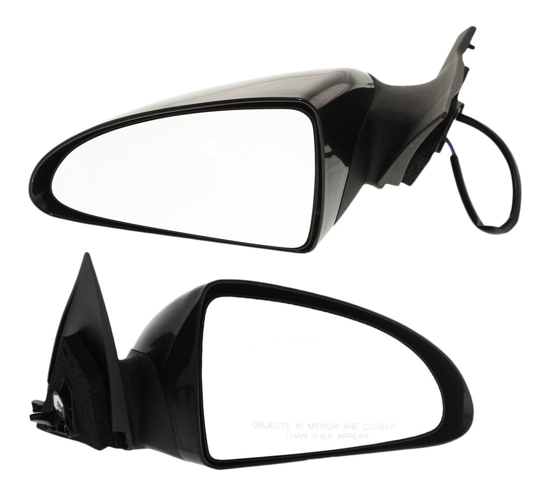 AM G6-08-09 MIRROR RH AND LH Power Manual Folding Non Heated Paintable Convertible Coupe SKU SET PT22ER Partslink GM1320370 GM1321370 OEM 25861986-25861985