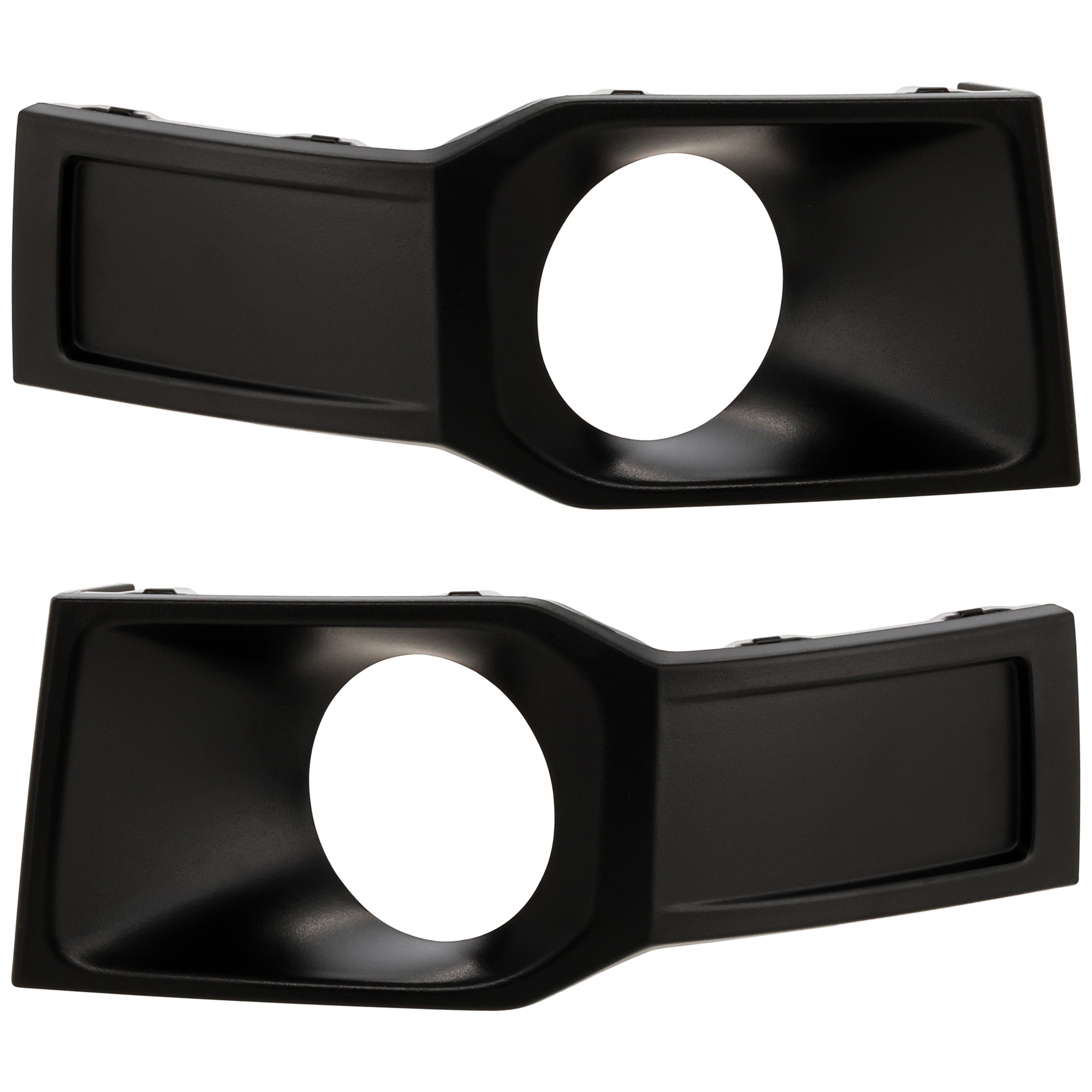 AM Q7-17-19 FRONT BUMPER GRILLE MOLDING RH AND LH Black w o S Line Package w Adaptive Cruise Control SKU SET RA01540001 Partslink AU1038151 AU1039151 OEM 4M0807823B4W3-4M0807824B4W3