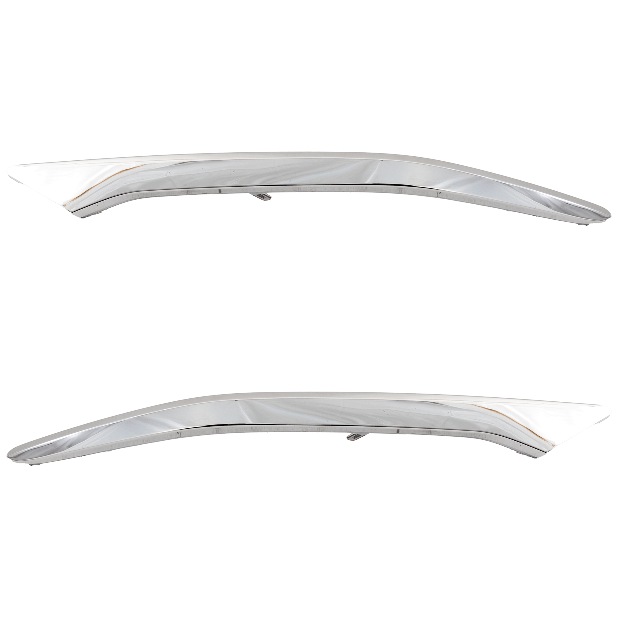 AM MDX 22-24 FRONT BUMPER MOLDING RH AND LH Chrome 3.5 L Eng. SKU SET RA01590005 Partslink AC1047105 AC1046105 OEM 71102TYAA00-71107TYAA00