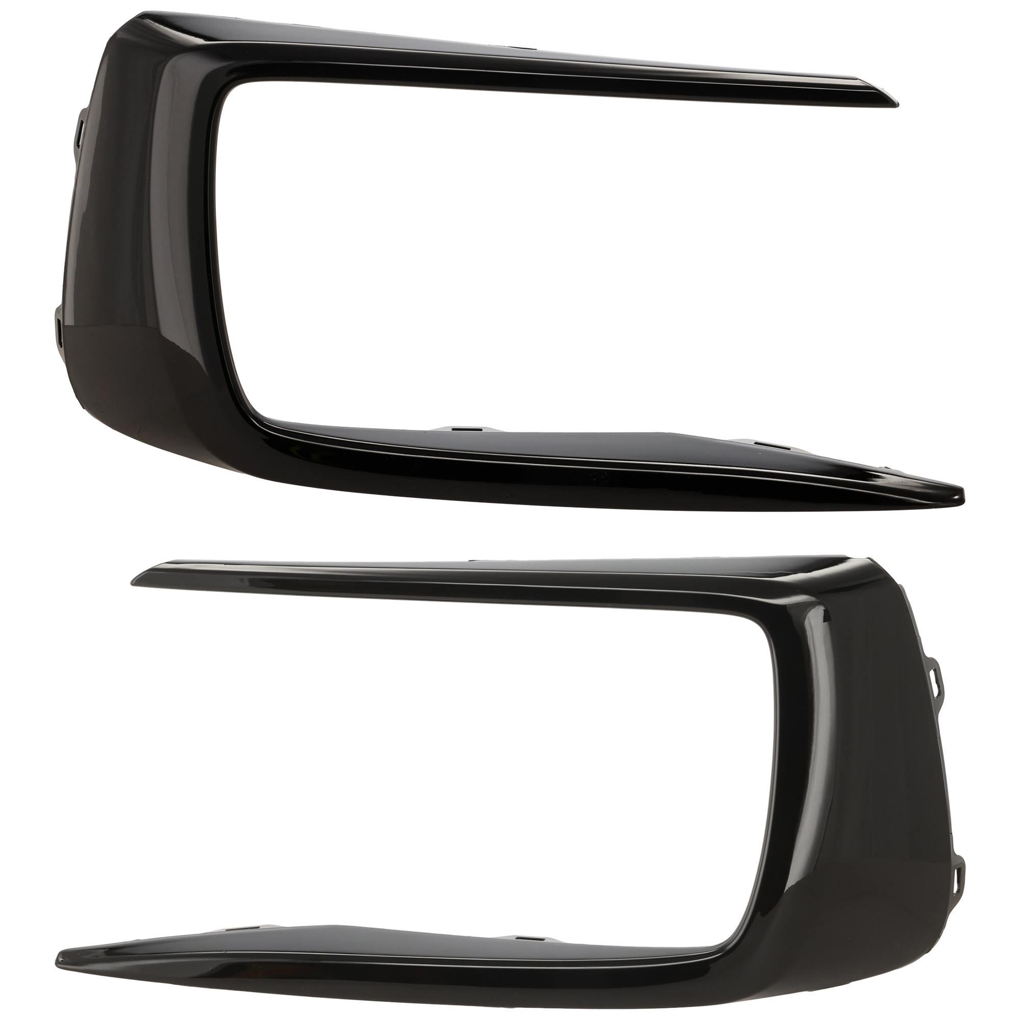 AM RDX 19-21 FRONT BUMPER MOLDING RH AND LH Cover Trim Black A Spec Model w PMC Edition Package SKU SET RA01590009 Partslink AC1046106 AC1047106 OEM 71104TJBA50-71109TJBA50