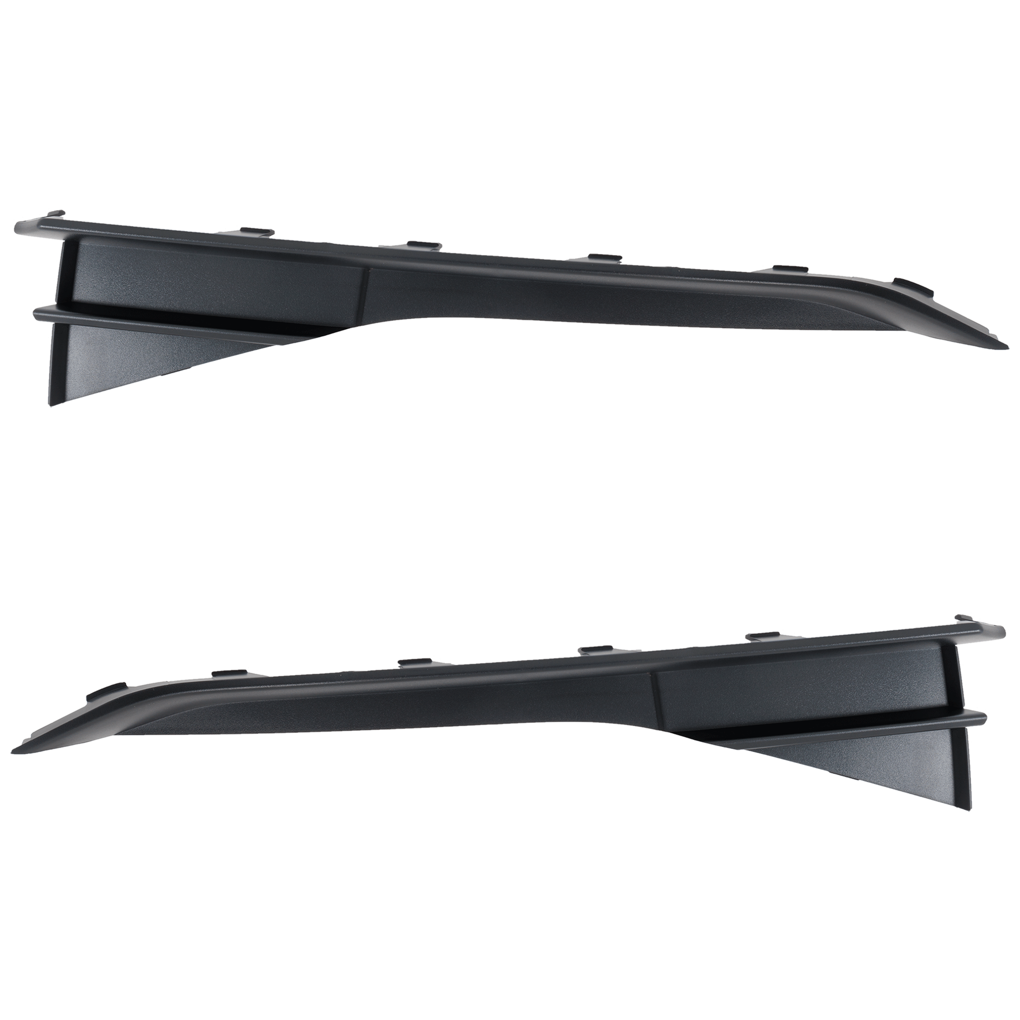 AM Q3-19-23 FRONT BUMPER MOLDING RH AND LH Textured Black w o S Line Package SKU SET RA01590013 Partslink AU1046108 AU1047108 OEM 83A8079259B9-83A8079269B9