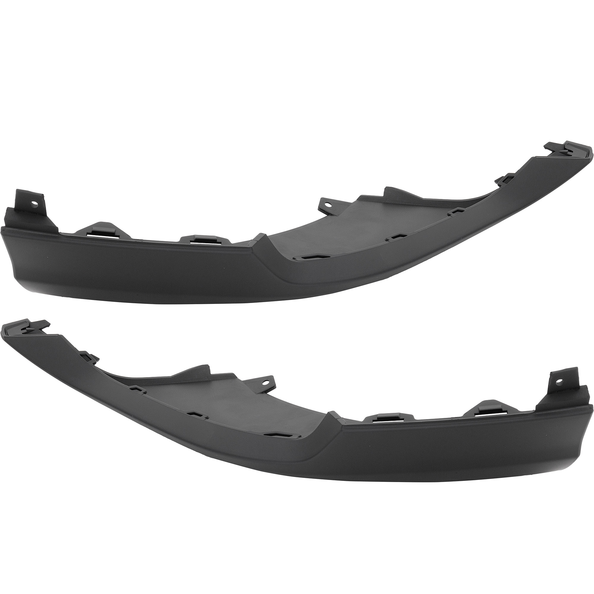 AM Q7-17-19 FRONT LOWER VALANCE RH AND LH Spoiler Primed w o S Line Pkg SKU SET RA01750013 Partslink AU1046106 AU1047106 OEM 4M0807061EGRU 4M0807062EGRU