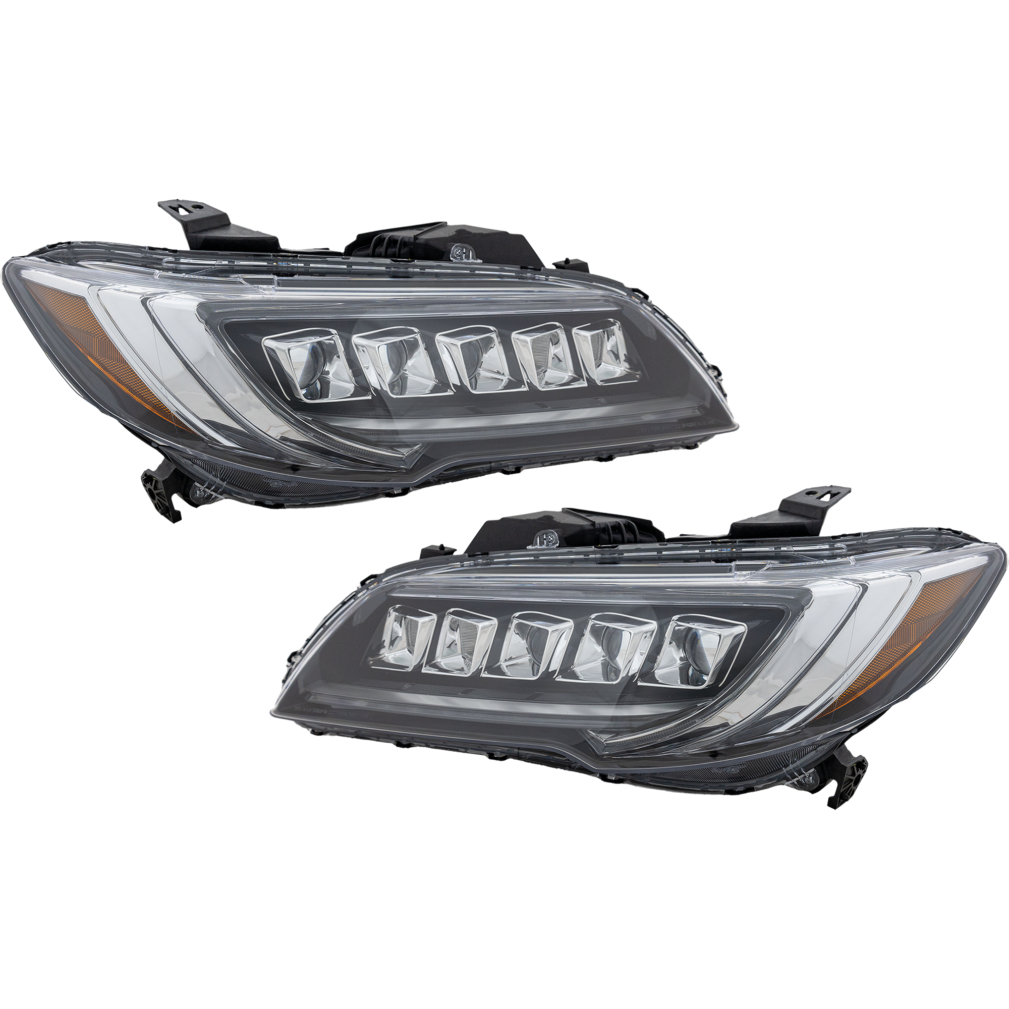 AM RDX 16-18 HEAD LAMP RH and LH Assembly LED SKU SET RA10010003 Partslink AC2502128 AC2503128 OEM 33100TX4A51-33150TX4A51