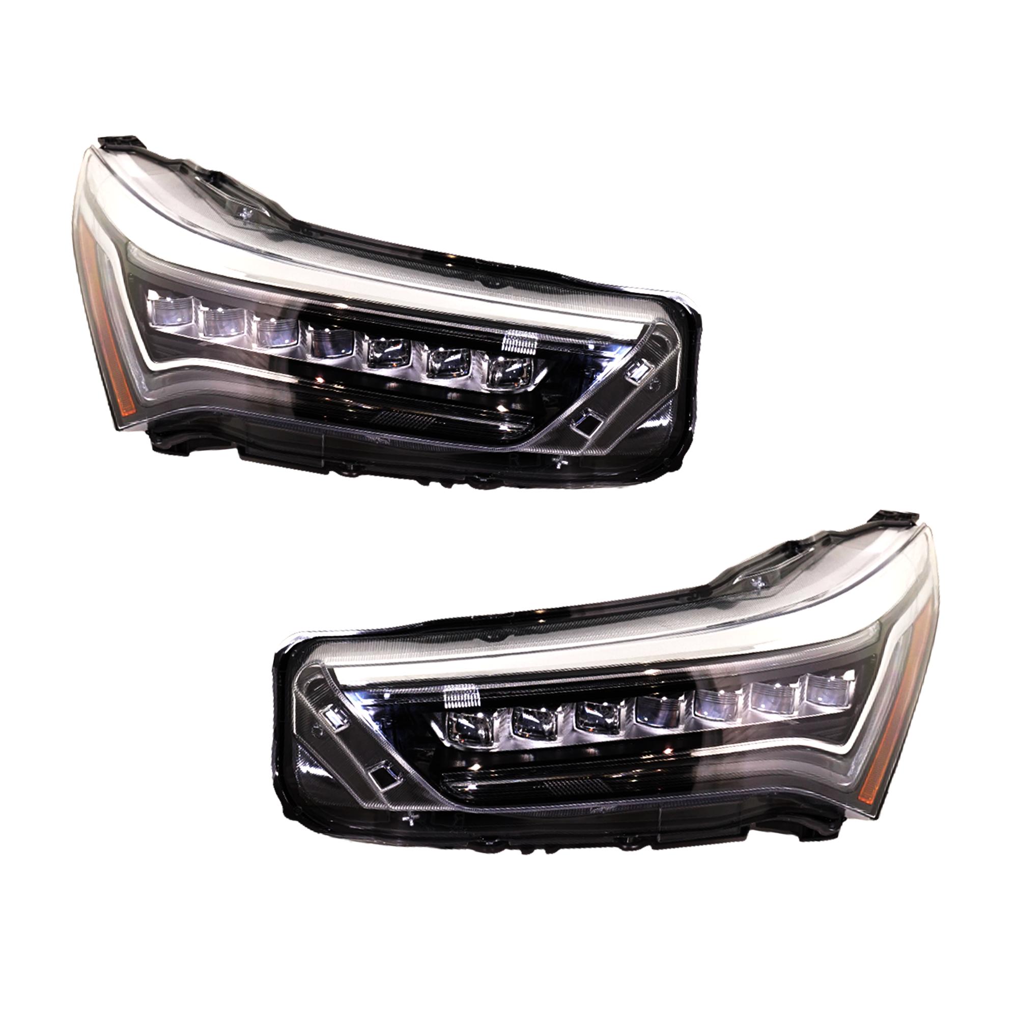 AM RDX 19-21 HEAD LAMP RH AND LH Assembly LED SKU SET RA10010021 Partslink AC2502133 AC2503133 OEM 33100TJBA01-33150TJBA01