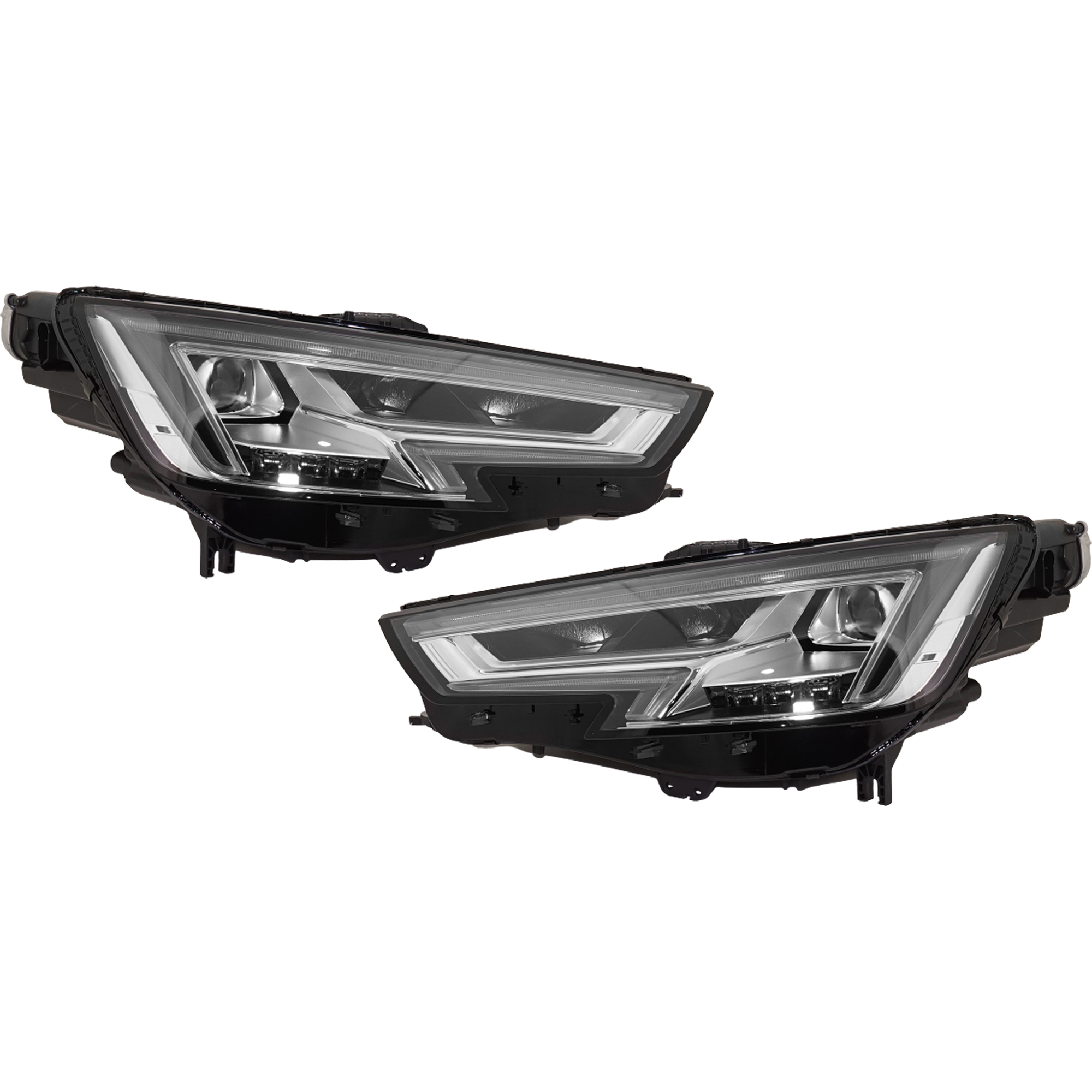 AM A4 ALLROAD A4 QUATTRO 17-19 S4-18-19 HEAD LAMP RH AND LH Assembly LED SKU SET RA10010023 Partslink AU2503204 AU2502204 OEM 8W0941774B 8W0941773B