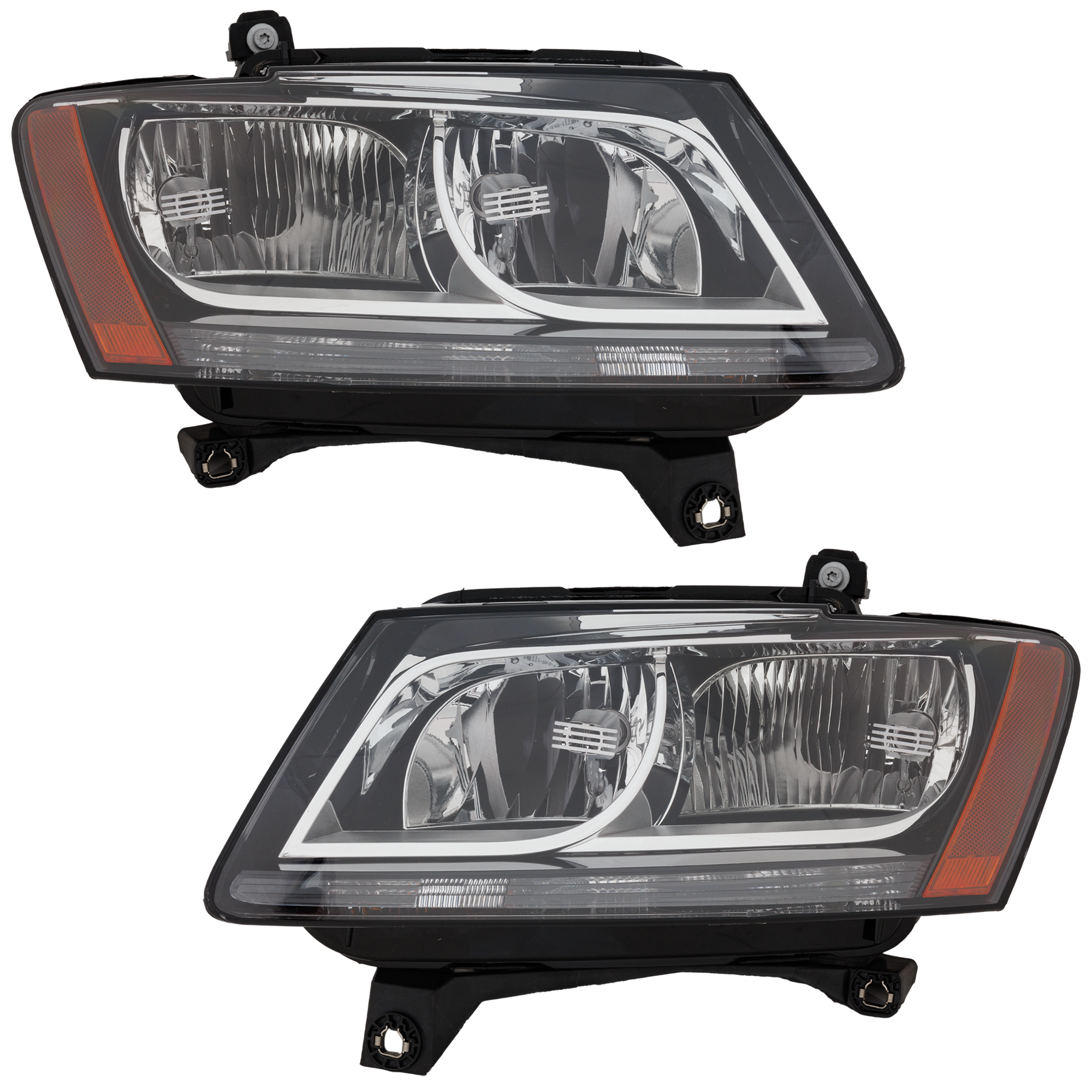 AM Q5 SQ5-13-14 HEAD LAMP RH AND LH Assembly Halogen Exc. Hybrid Model SKU SET RA10010031 Partslink AU2503198 AU2502198 OEM 8R0941004AP 8R0941003AP