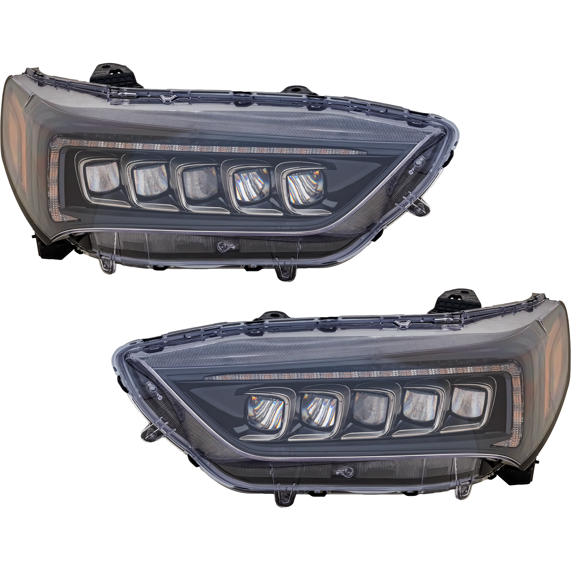 AM TLX 18-20 HEAD LAMP RH AND LH Assembly LED w o Logo A Spec Elite A Spec Tech A Spec Models Sedan SKU SET RA10010047A Partslink AC2503132 AC2502132 OEM 33100TZ3A61-33150TZ3A61