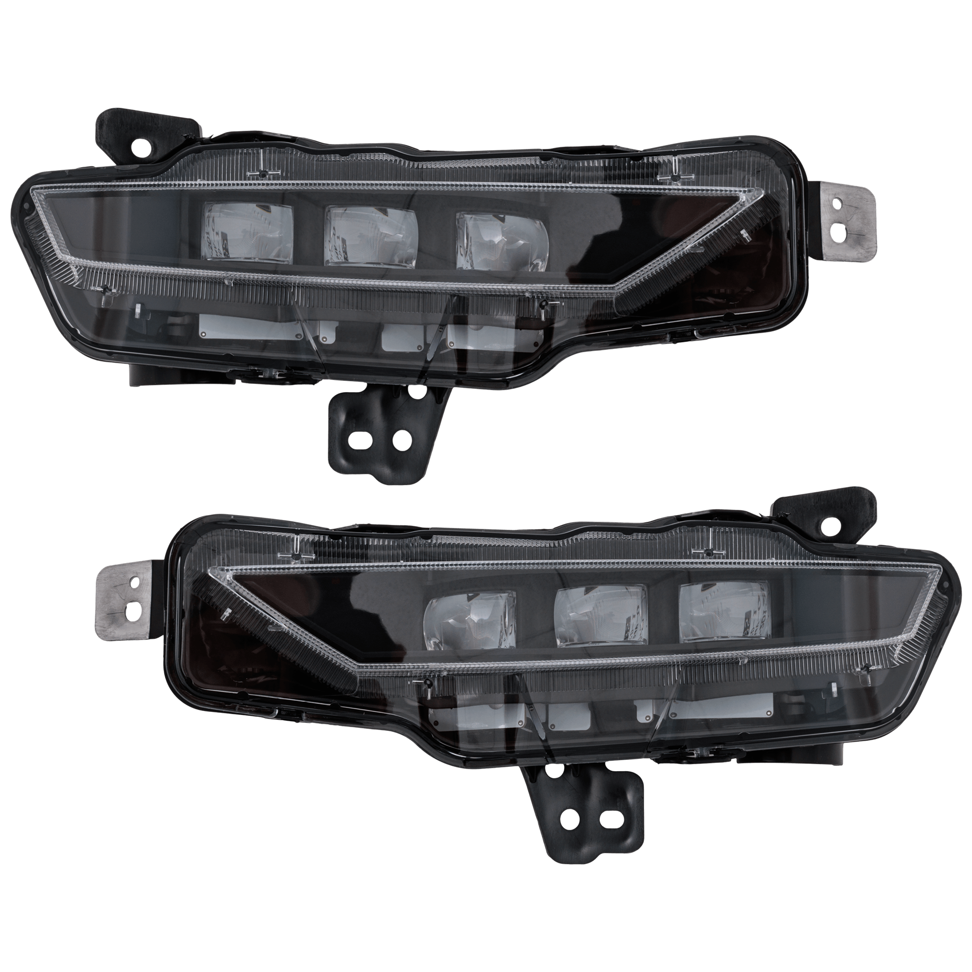AM ILX RDX 19-23 FRONT FOG LAMP RH AND LH Assembly CAPA SKU SET RA10750015AQ Partslink AC2592115C AC2593115C OEM 33900TJBA01-33950TJBA01