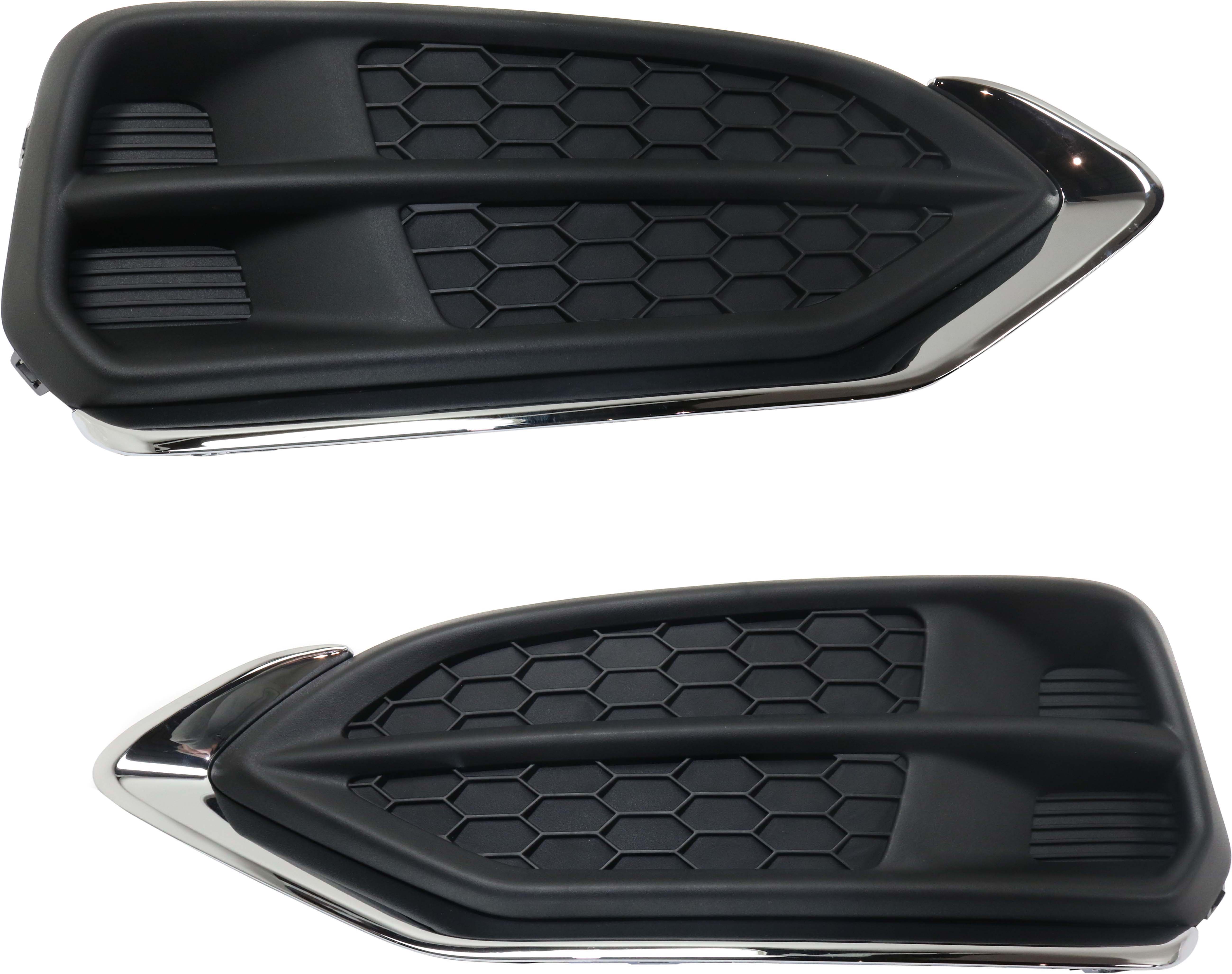 AM RDX 16-18 FRONT FOG LAMP COVER RH AND LH Textured Black SKU SET RA10860001 Partslink AC1039112 AC1038112 OEM 71104TX4A51-71109TX4A51