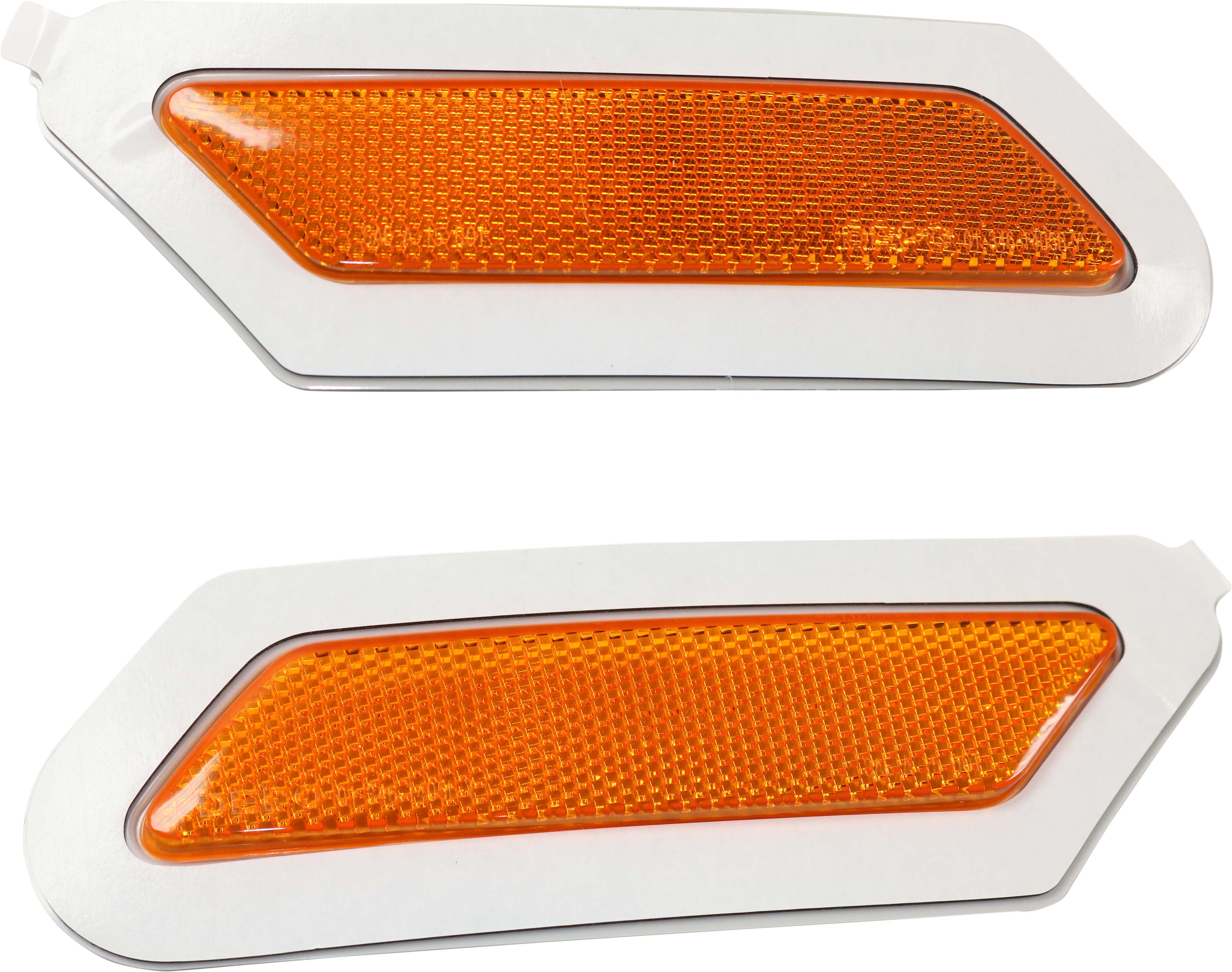 AM Q5 SQ5-18-20 FRONT BUMPER REFLECTOR RH and LH CAPA SKU SET RA11090001Q Partslink AU1084100C AU1085100C OEM 80A945071-80A945072